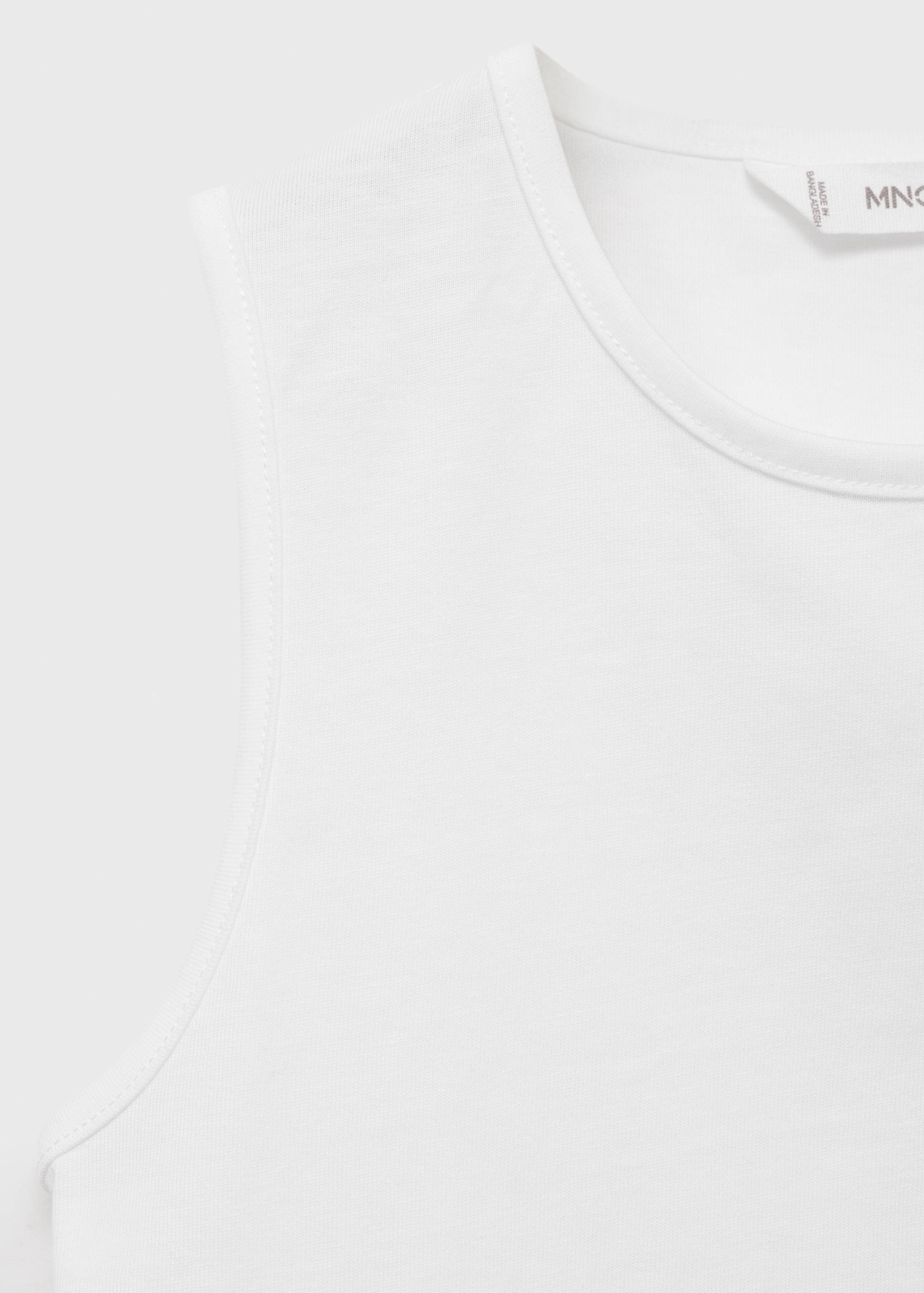 Camiseta crop abertura - Detalle del artículo 8