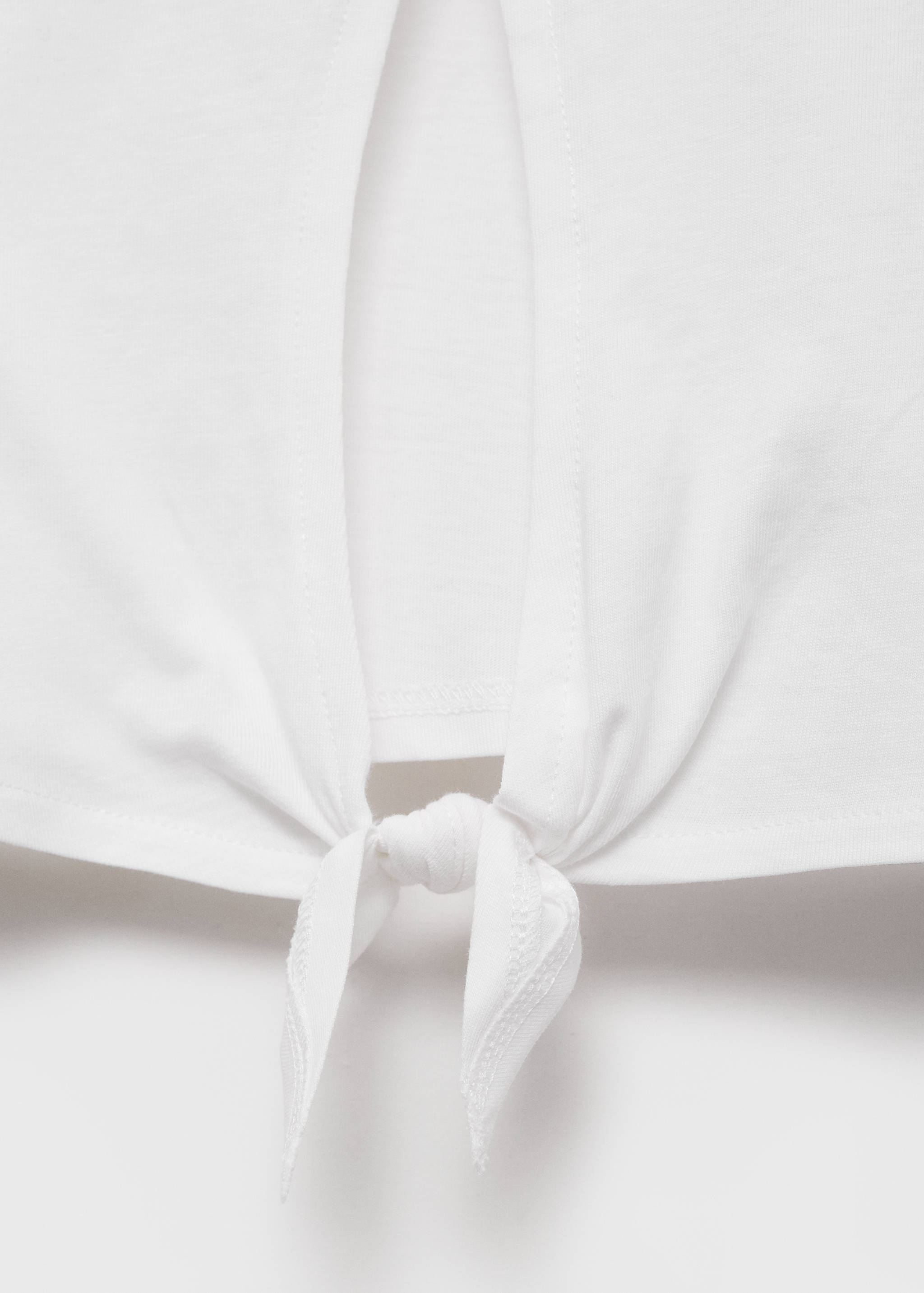 Camiseta crop abertura - Detalle del artículo 0