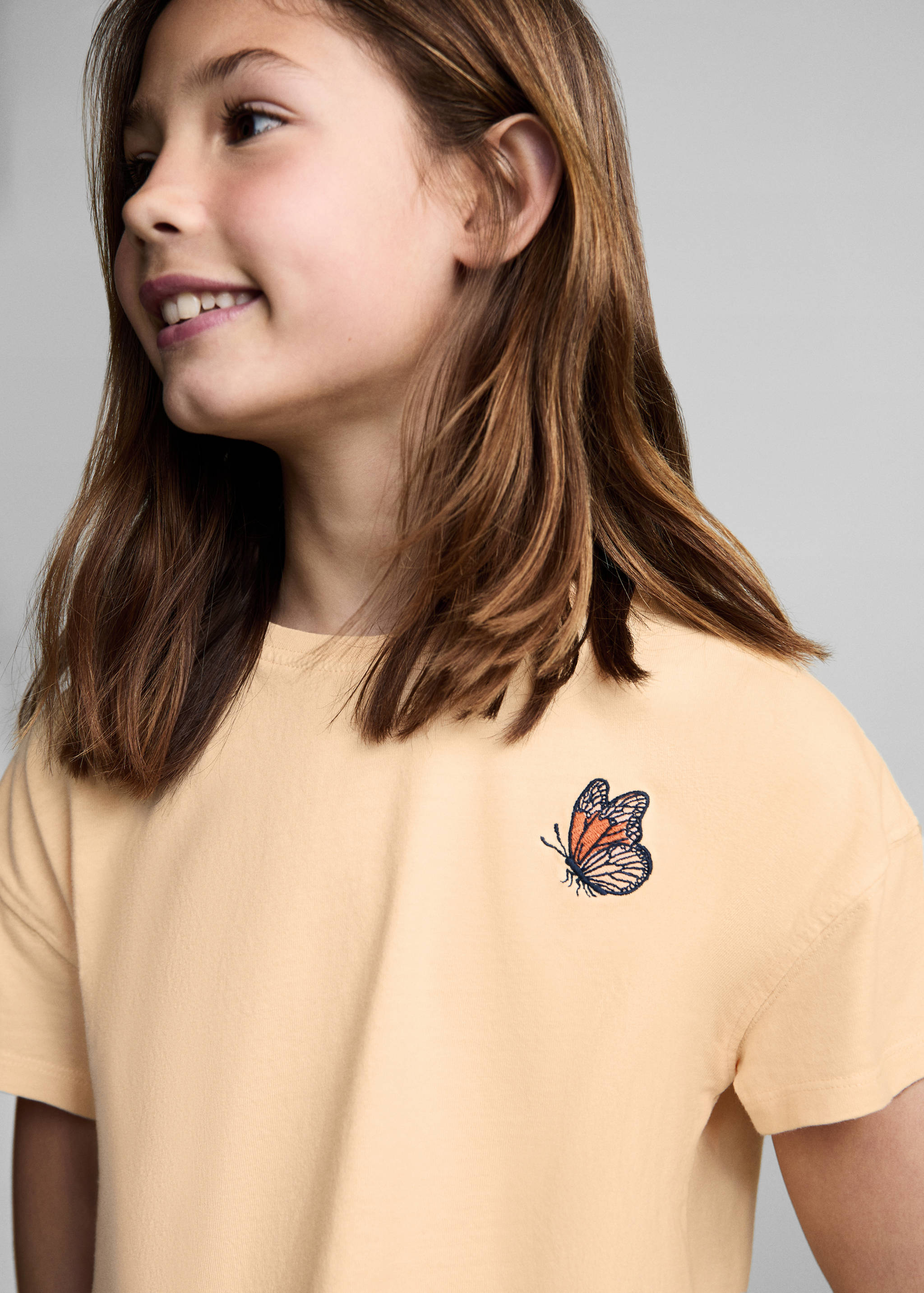 Printed cropped t-shirt - Details of the article 1