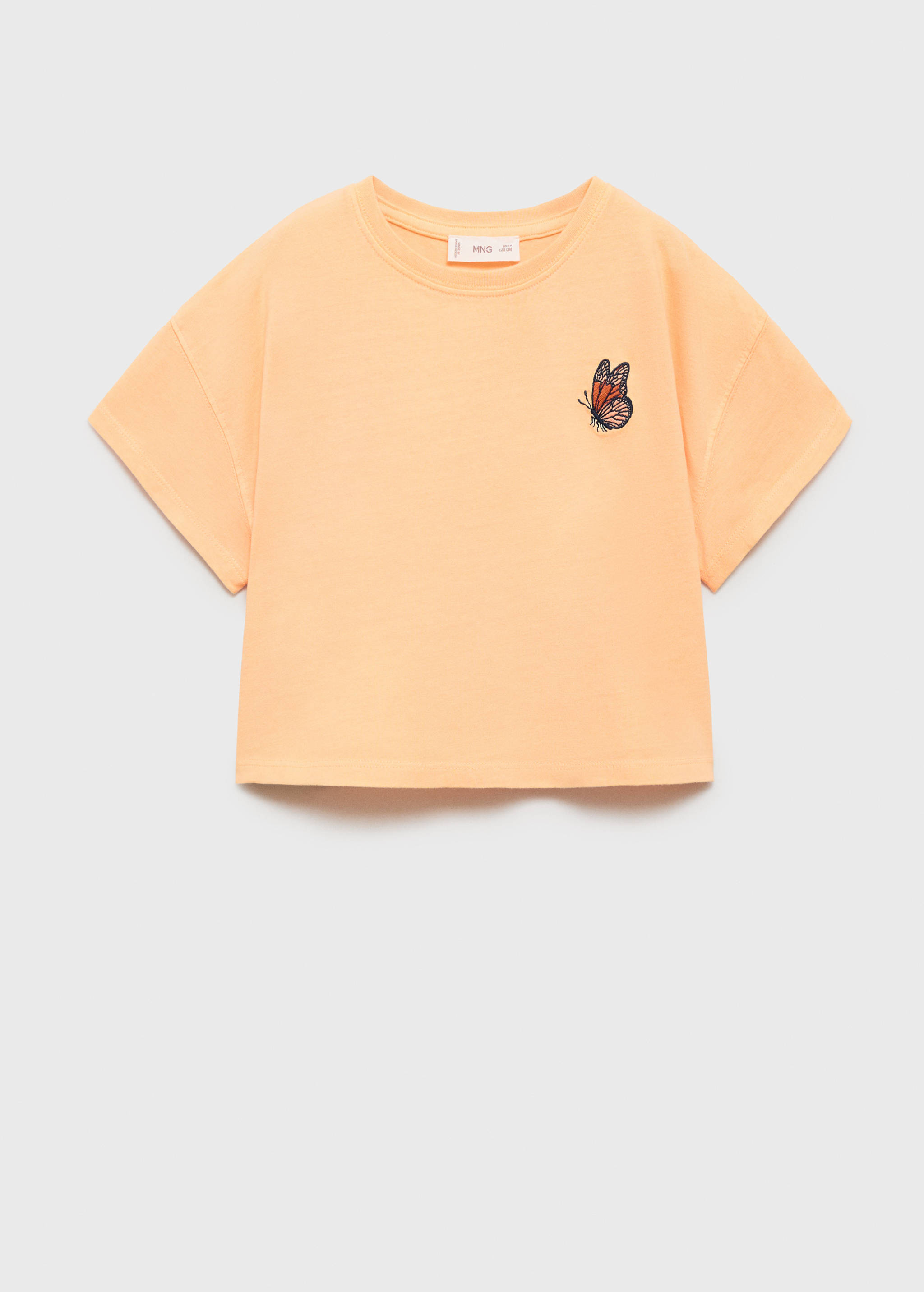 Printed cropped t-shirt - Article without model