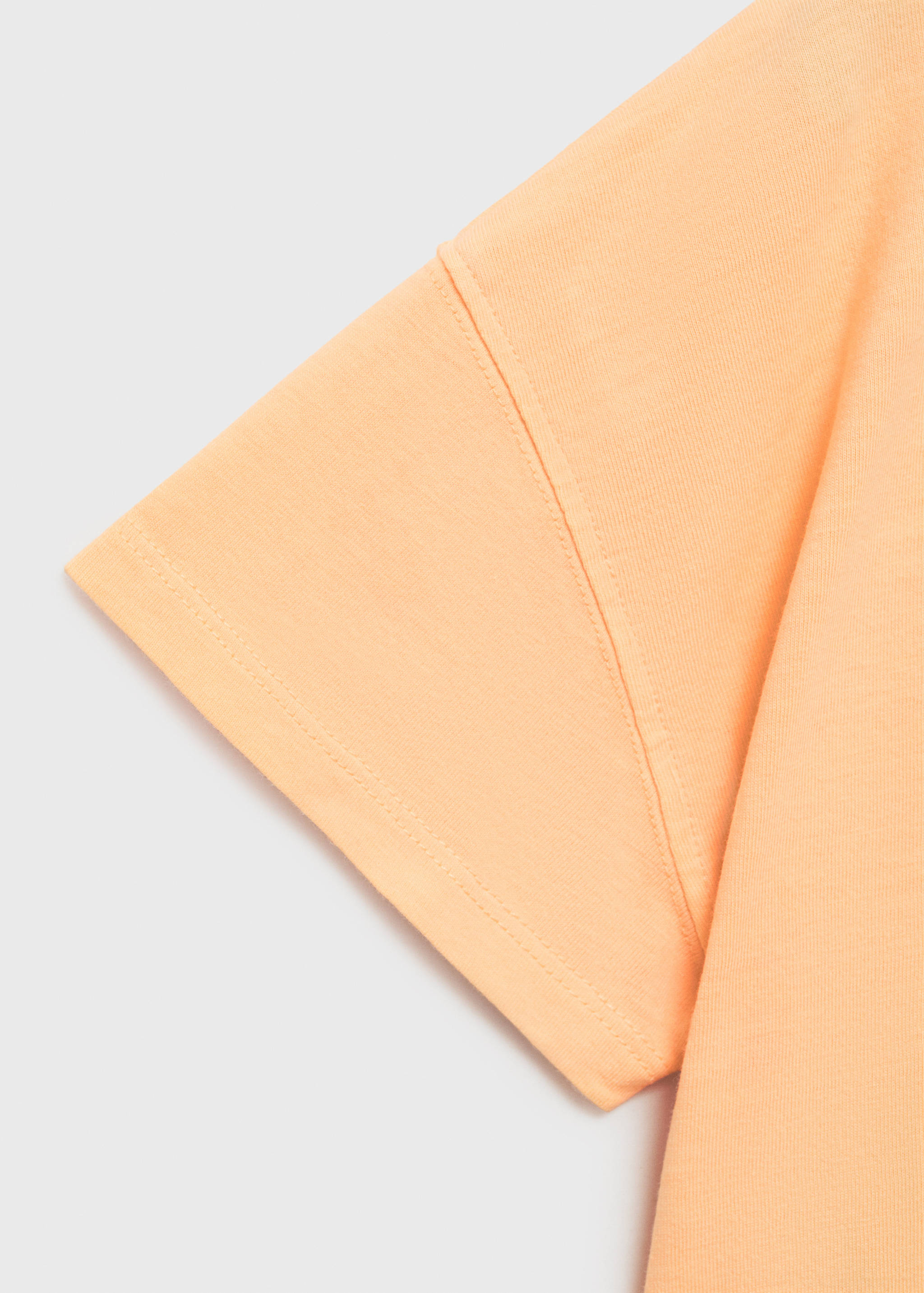 Printed cropped t-shirt - Details of the article 0