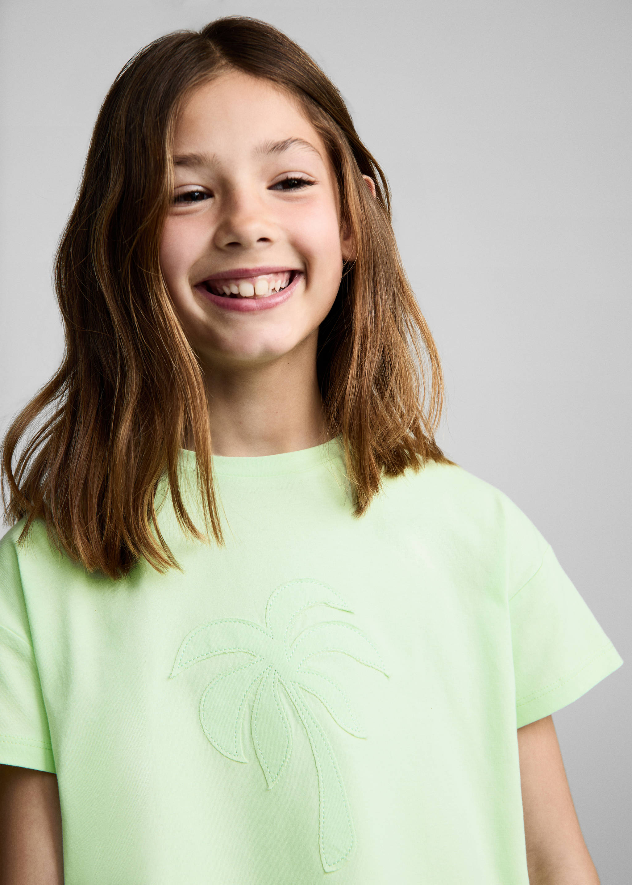 Palm tree crossed back t-shirt - Details of the article 1