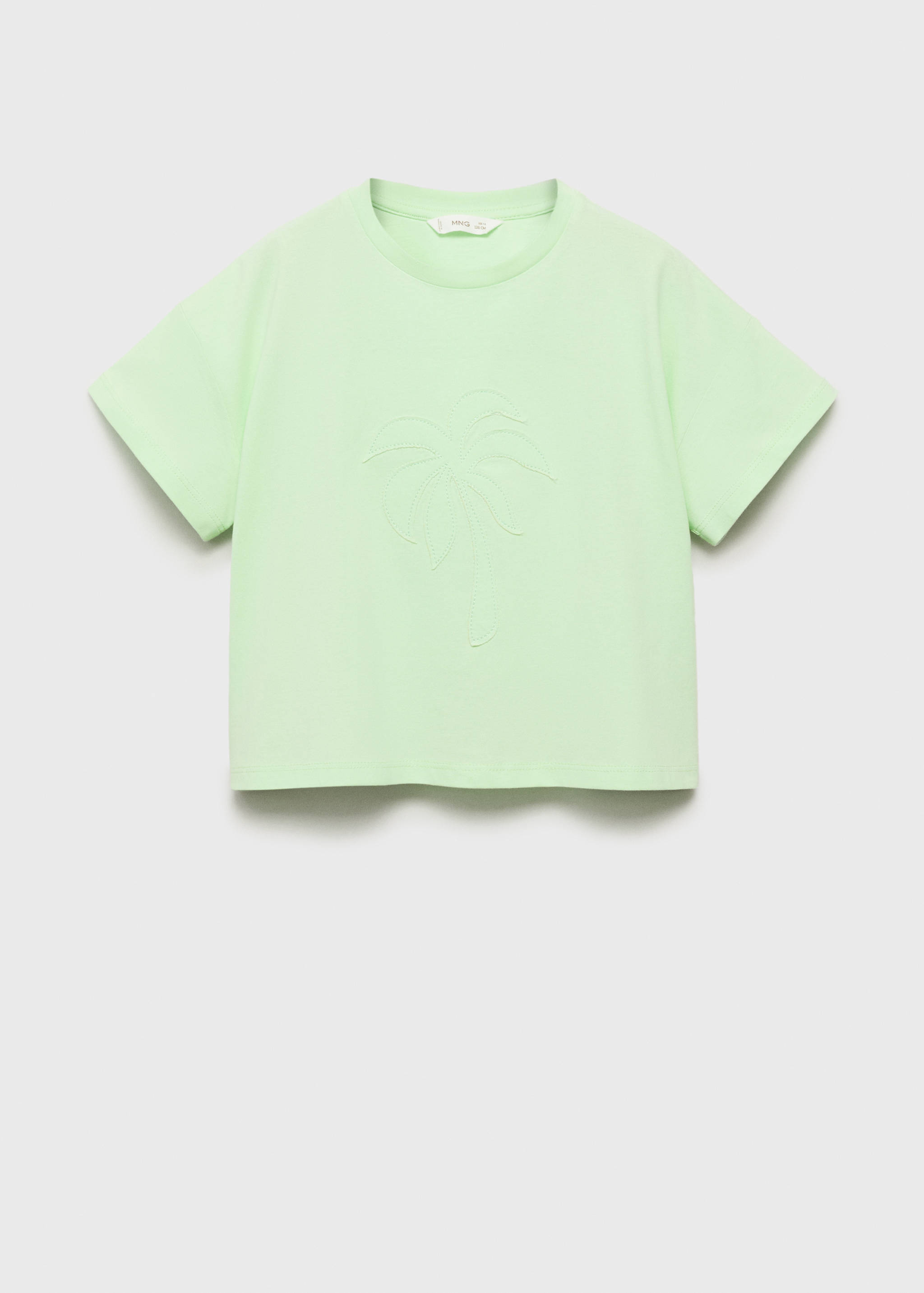 Palm tree crossed back t-shirt - Article without model