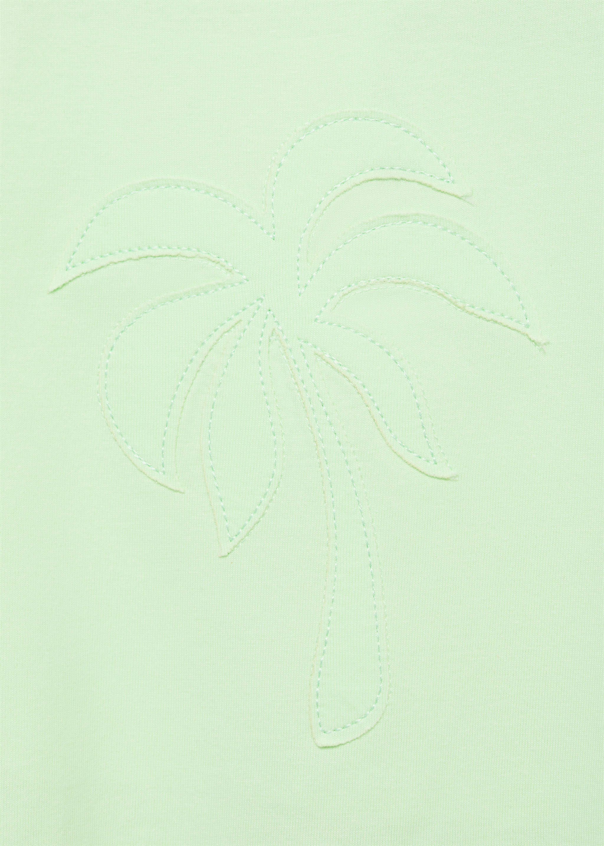 Palm tree crossed back t-shirt - Details of the article 8