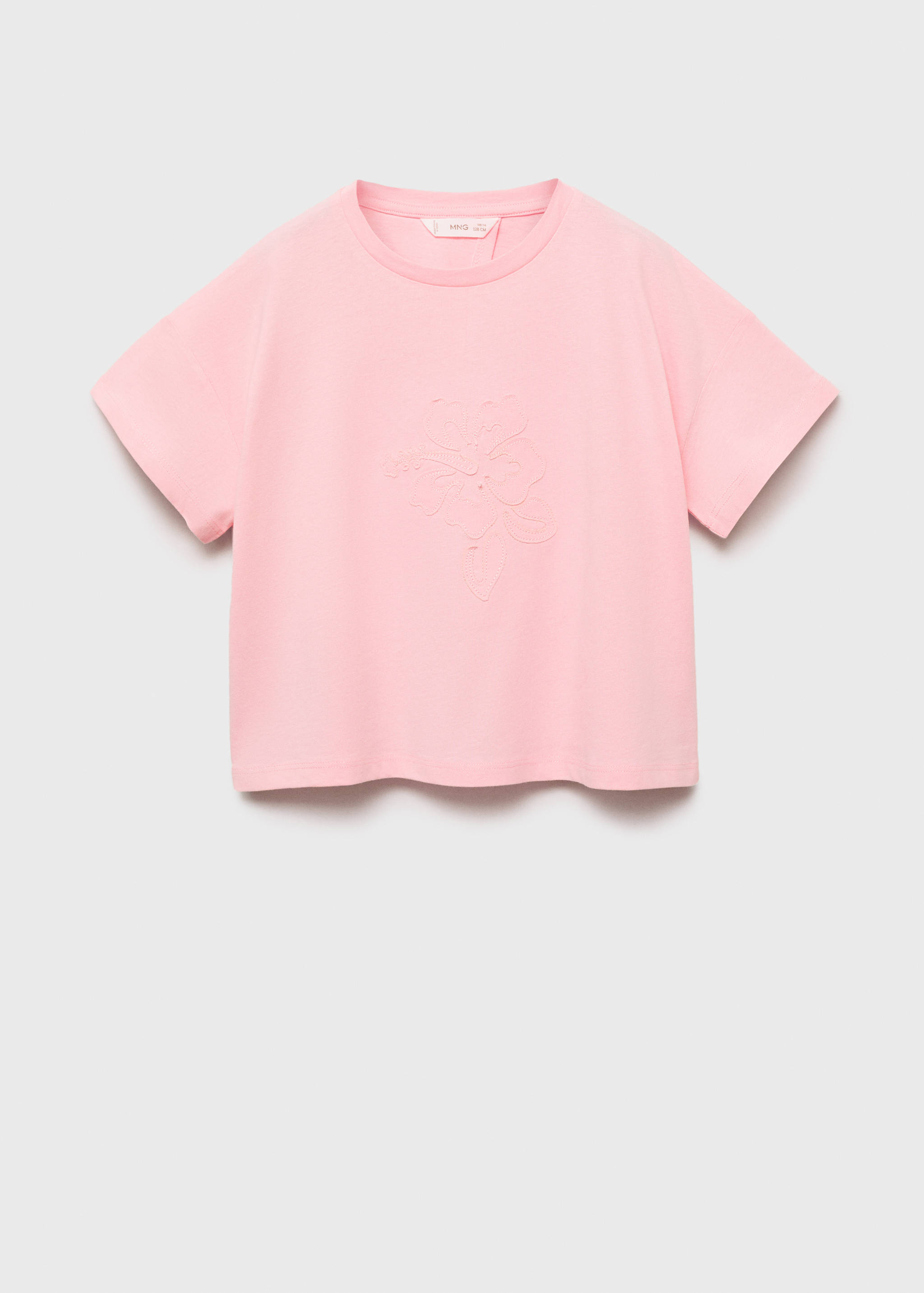 T-shirt com costas cruzadas e estampado de palmeira - Artigo sem modelo