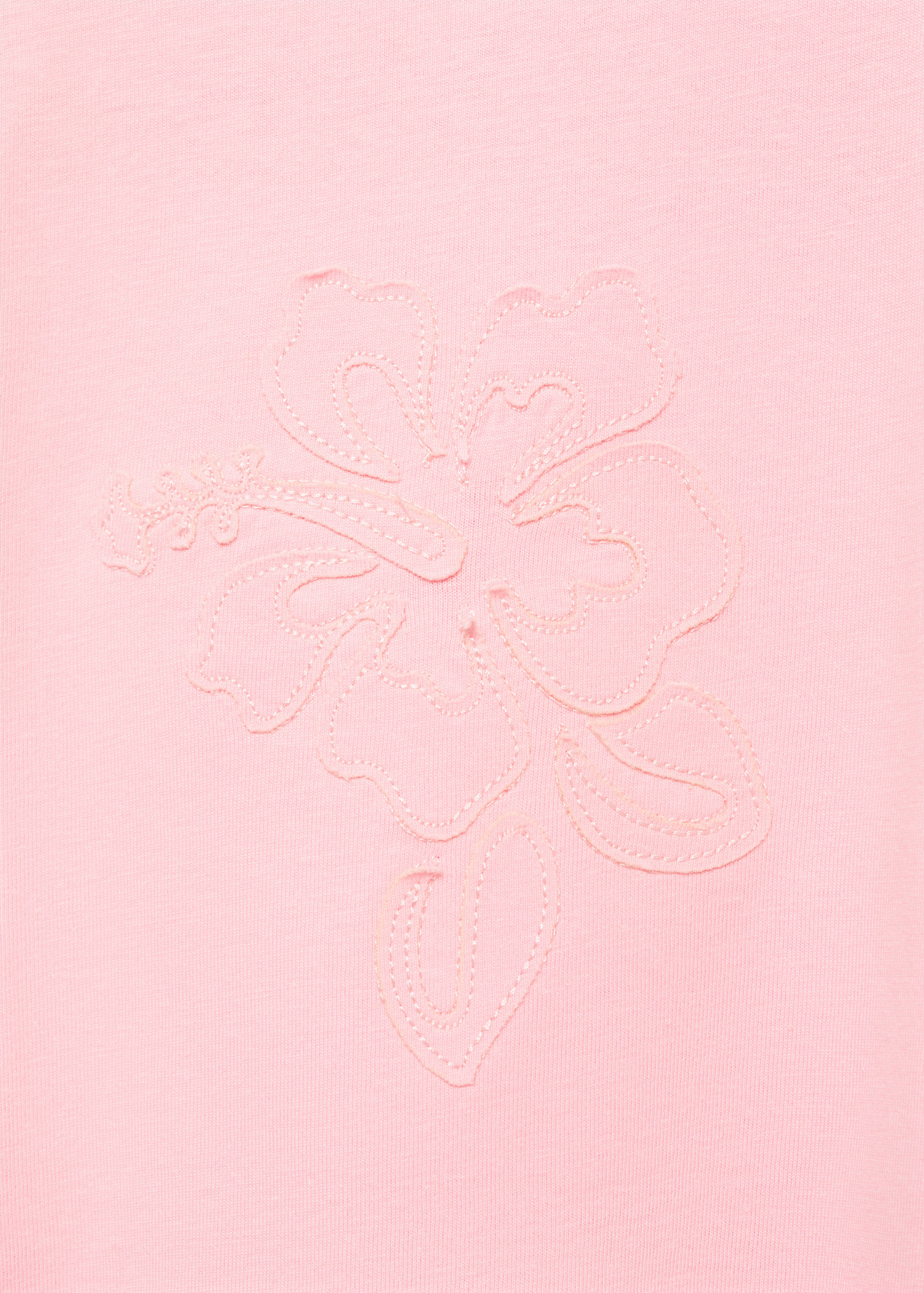 T-shirt com costas cruzadas e estampado de palmeira - Pormenor do artigo 8