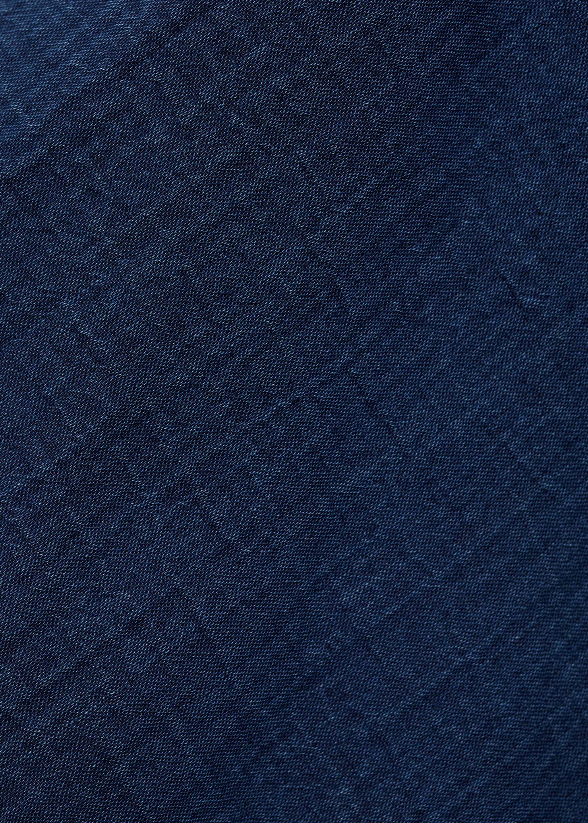 Flowy denim top with bows - Details of the article 0