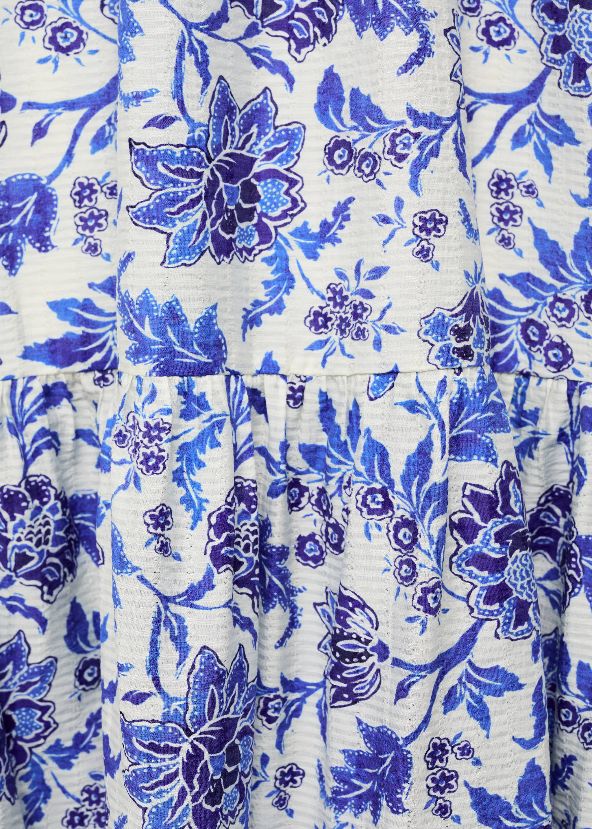 Robe à fleurs volantée - Détail de l'article 0