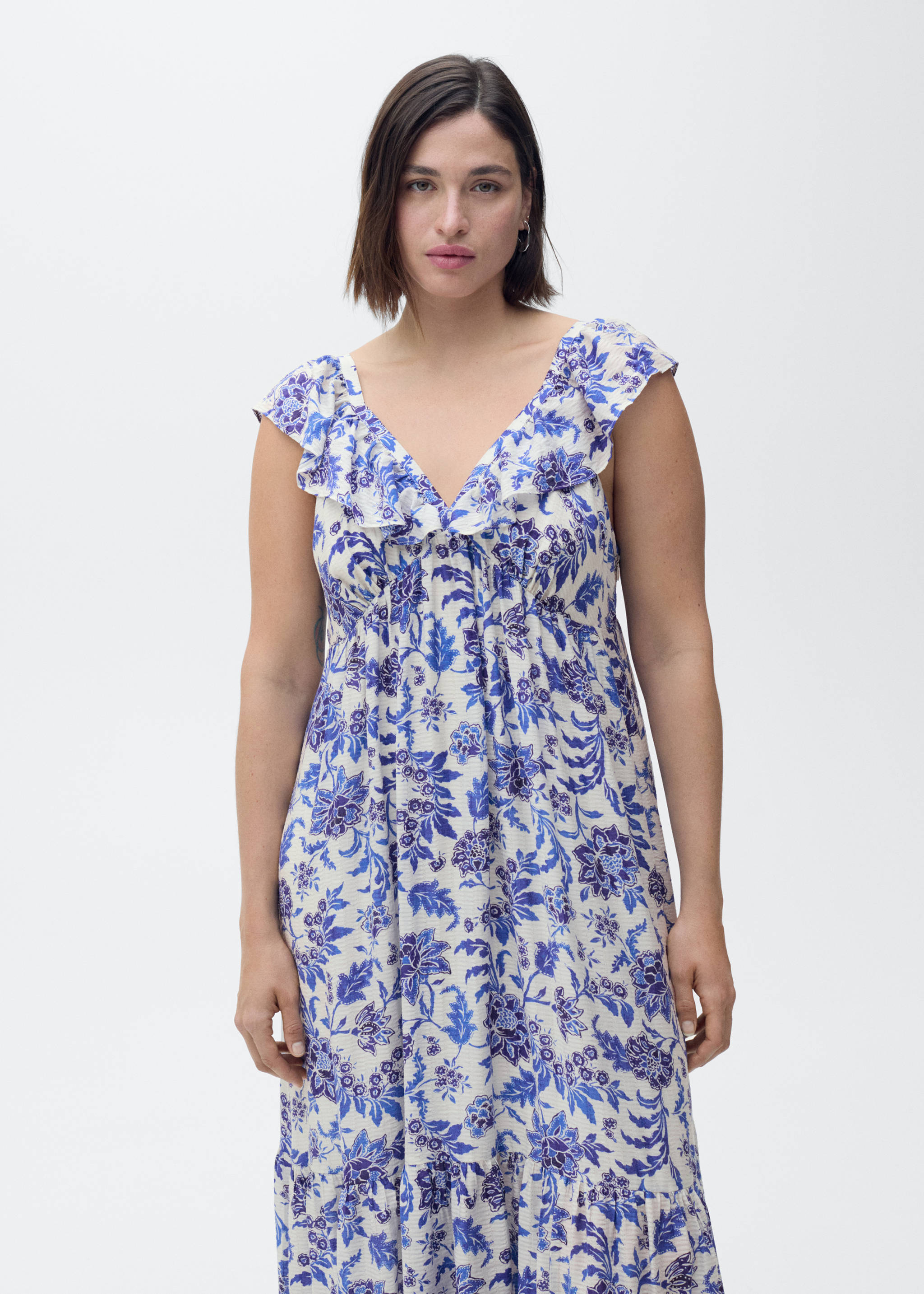 Robe à fleurs volantée - Détail de l'article 5