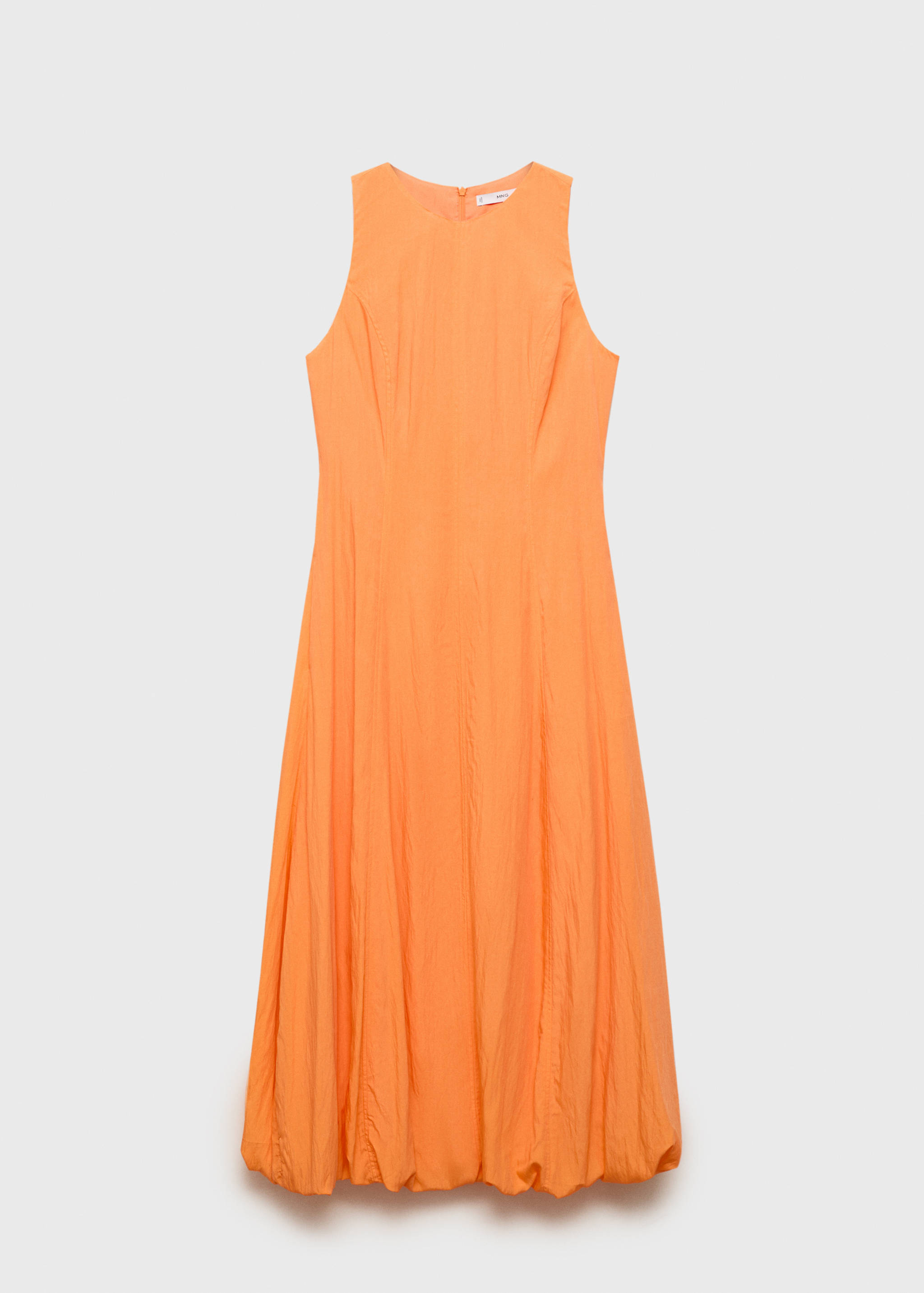 Robe midi manches bouffantes - Article sans modèle