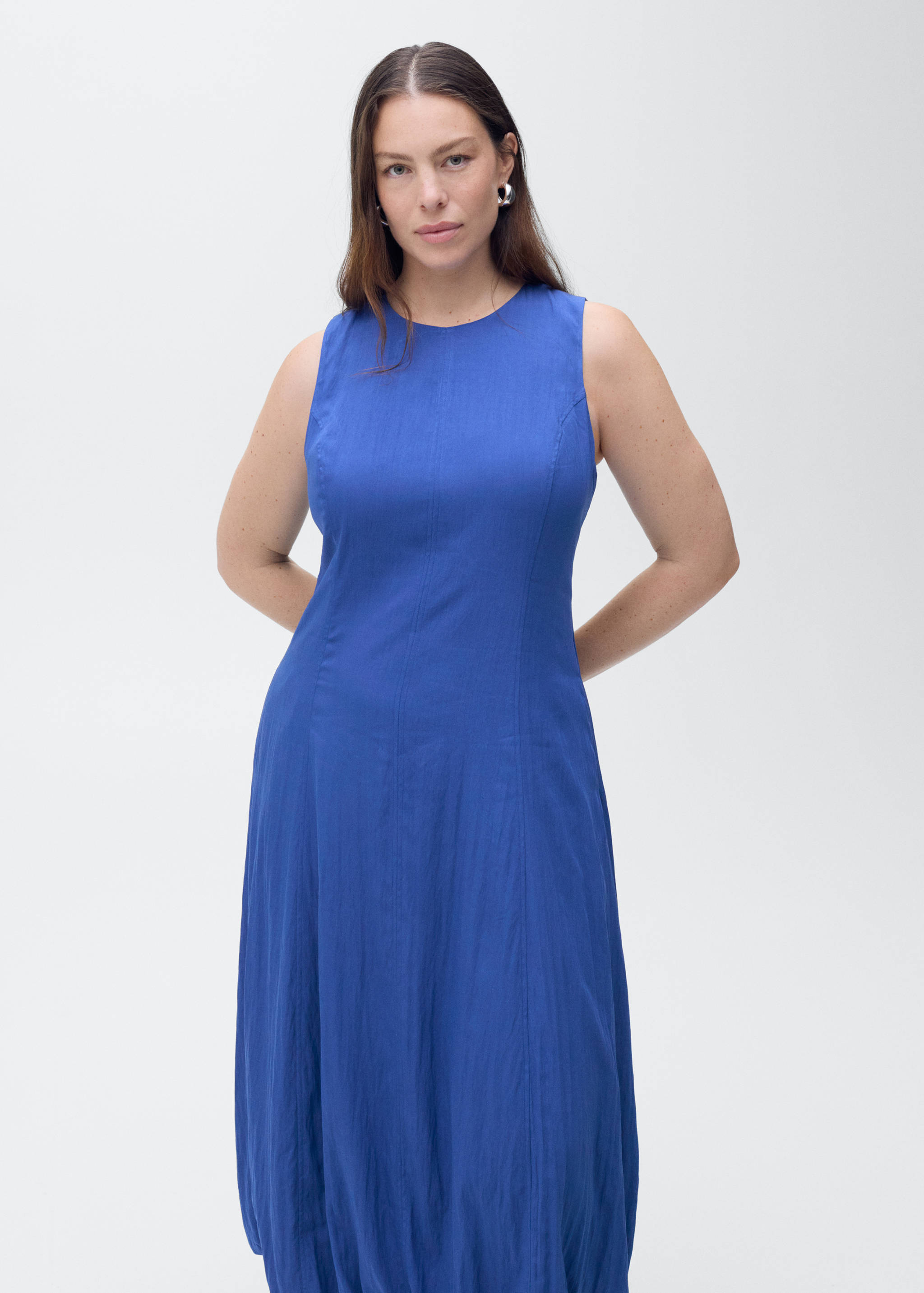 Robe midi manches bouffantes - Détail de l'article 5