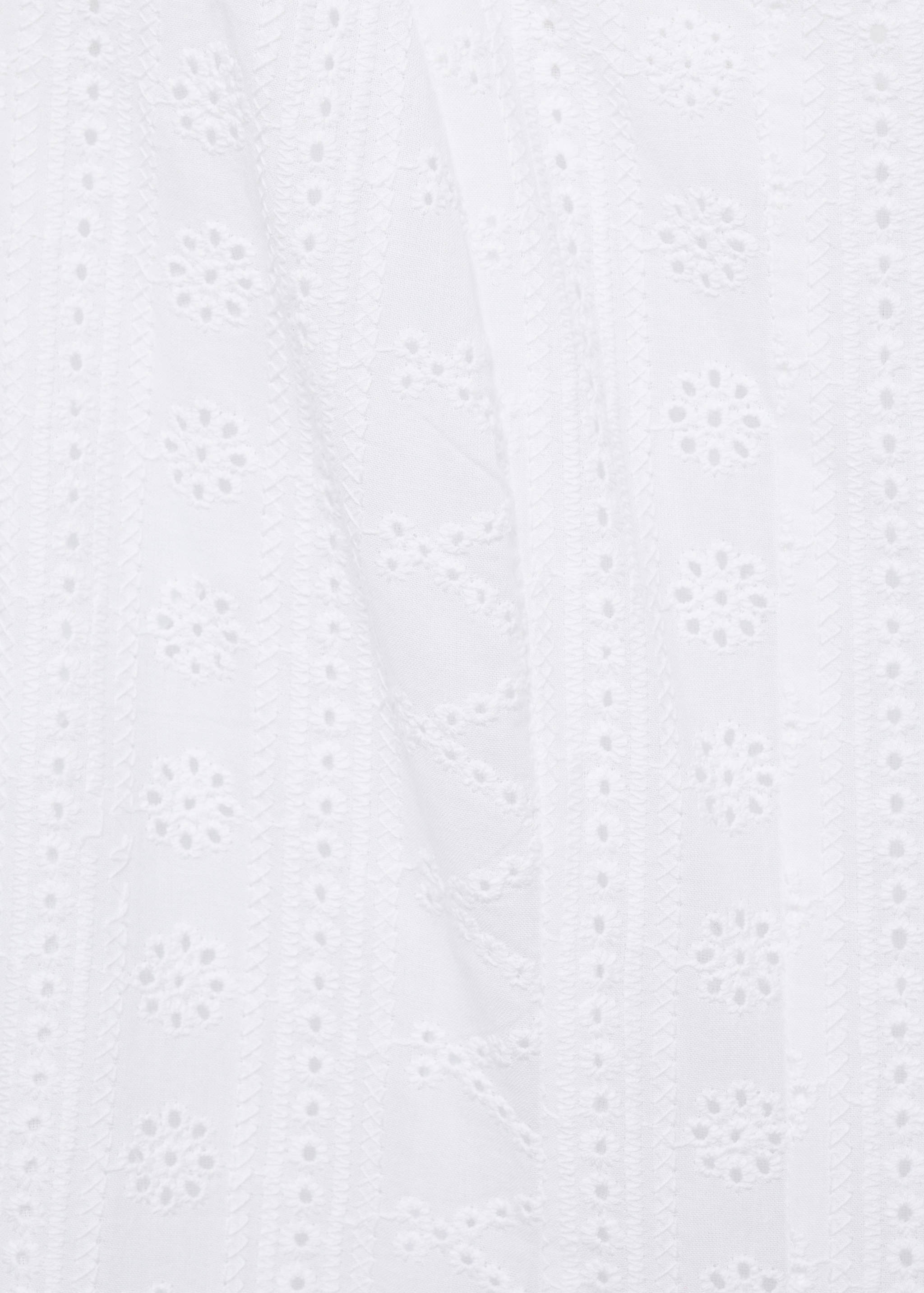 Embroidered dress with puffed hem - Details of the article 8