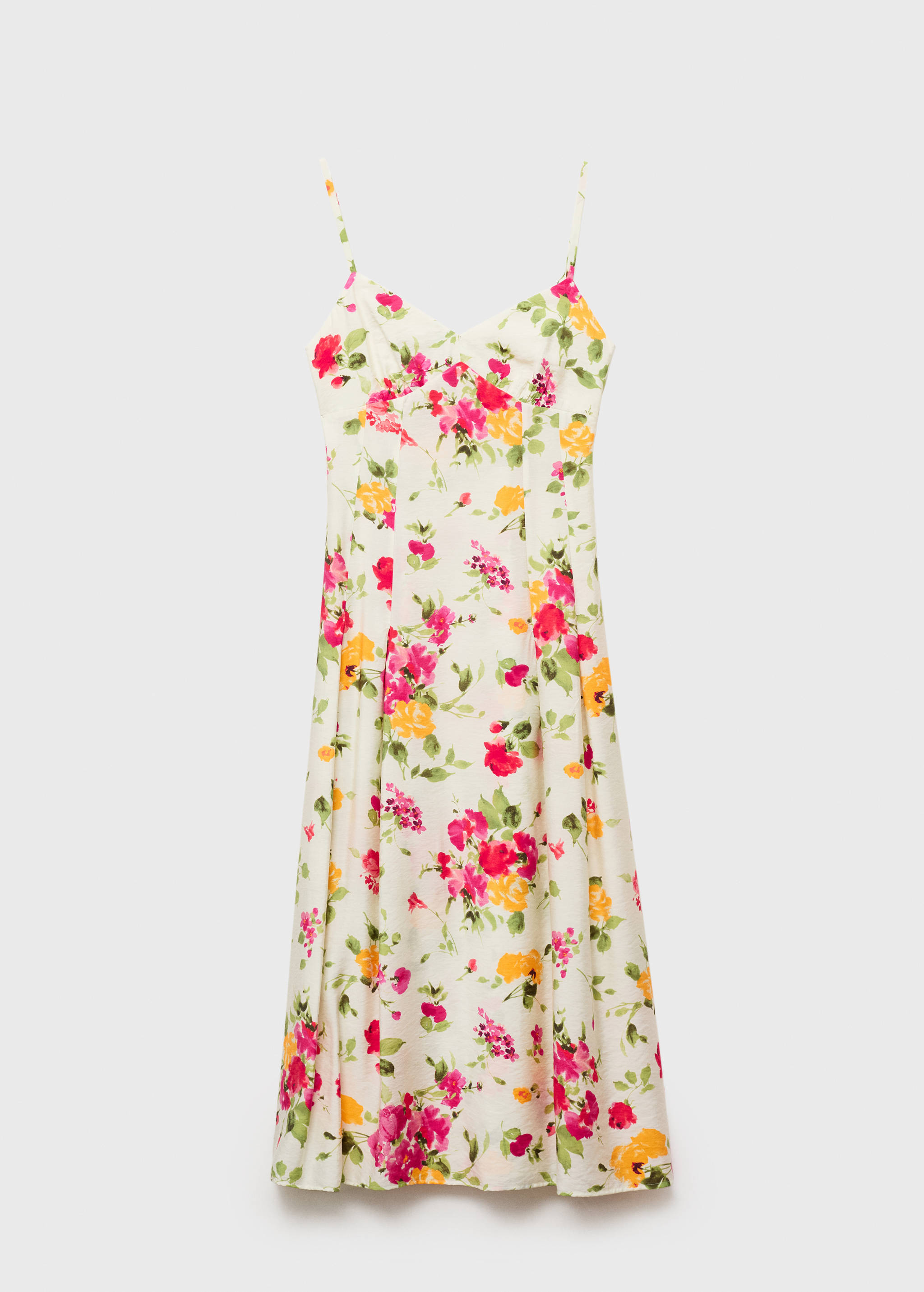 Φόρεμα εβαζέ με φλοράλ σχέδιο - Προϊόν χωρίς μοντέλο