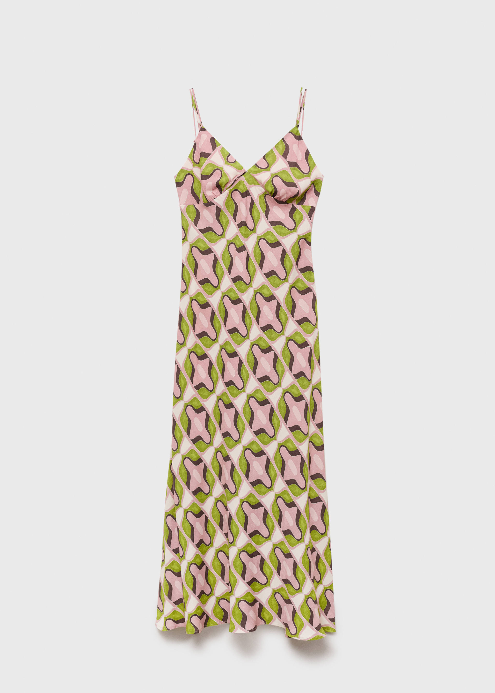 Abstract-print midi-dress - Article without model