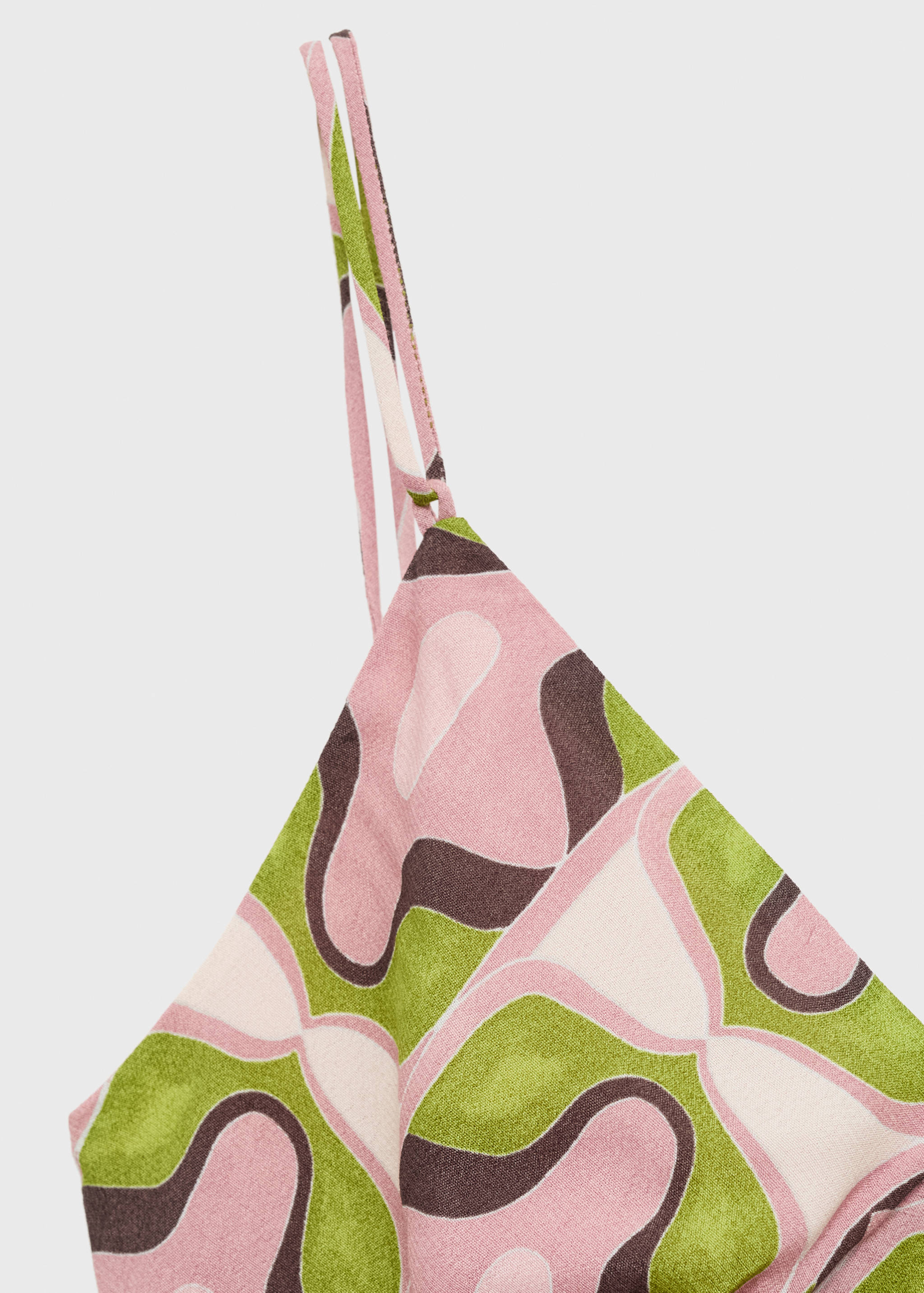 Abstract-print midi-dress - Details of the article 8