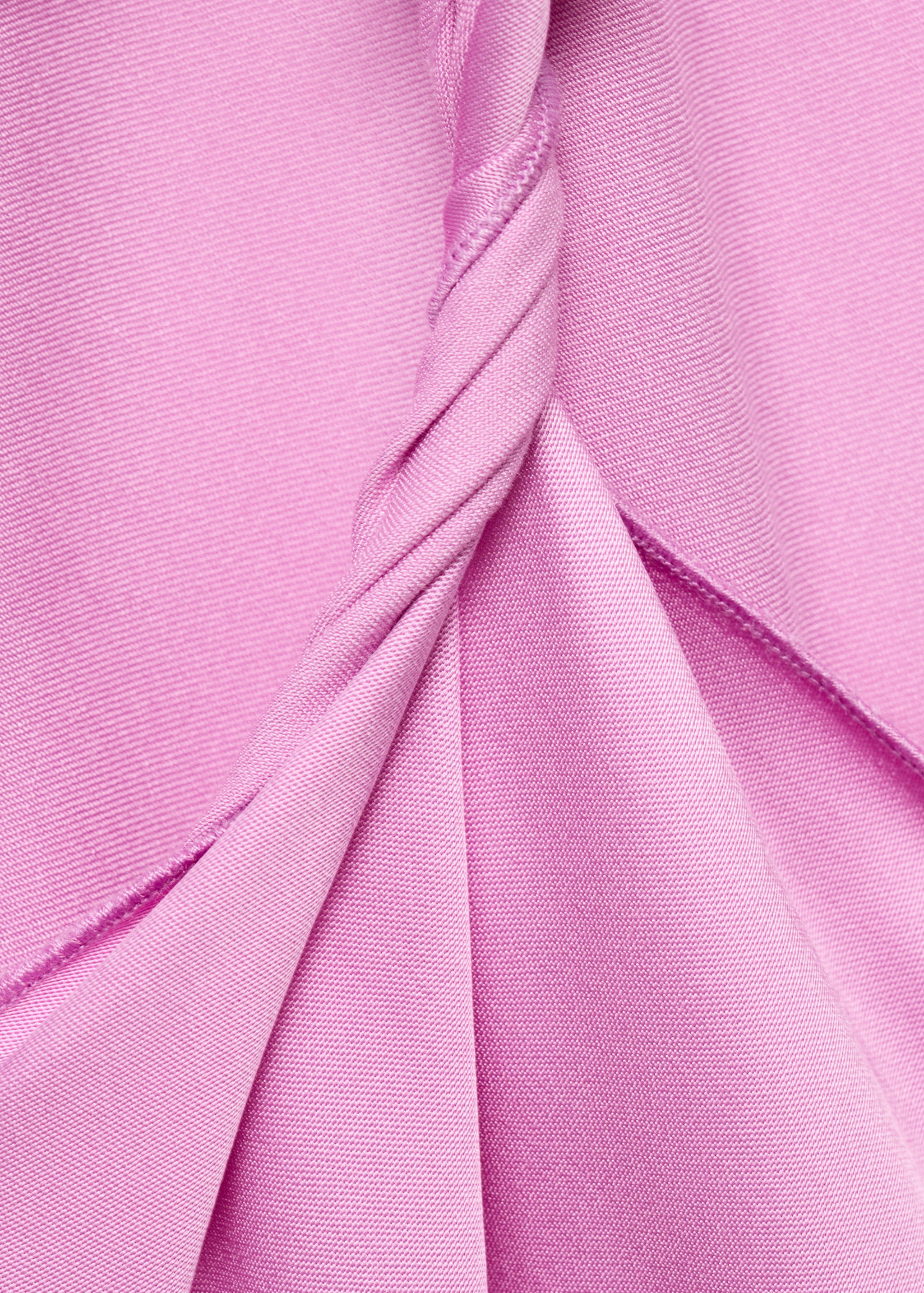 Φόρεμα σατέν ασύμμετρο - Λεπτομέρεια του προϊόντος 8