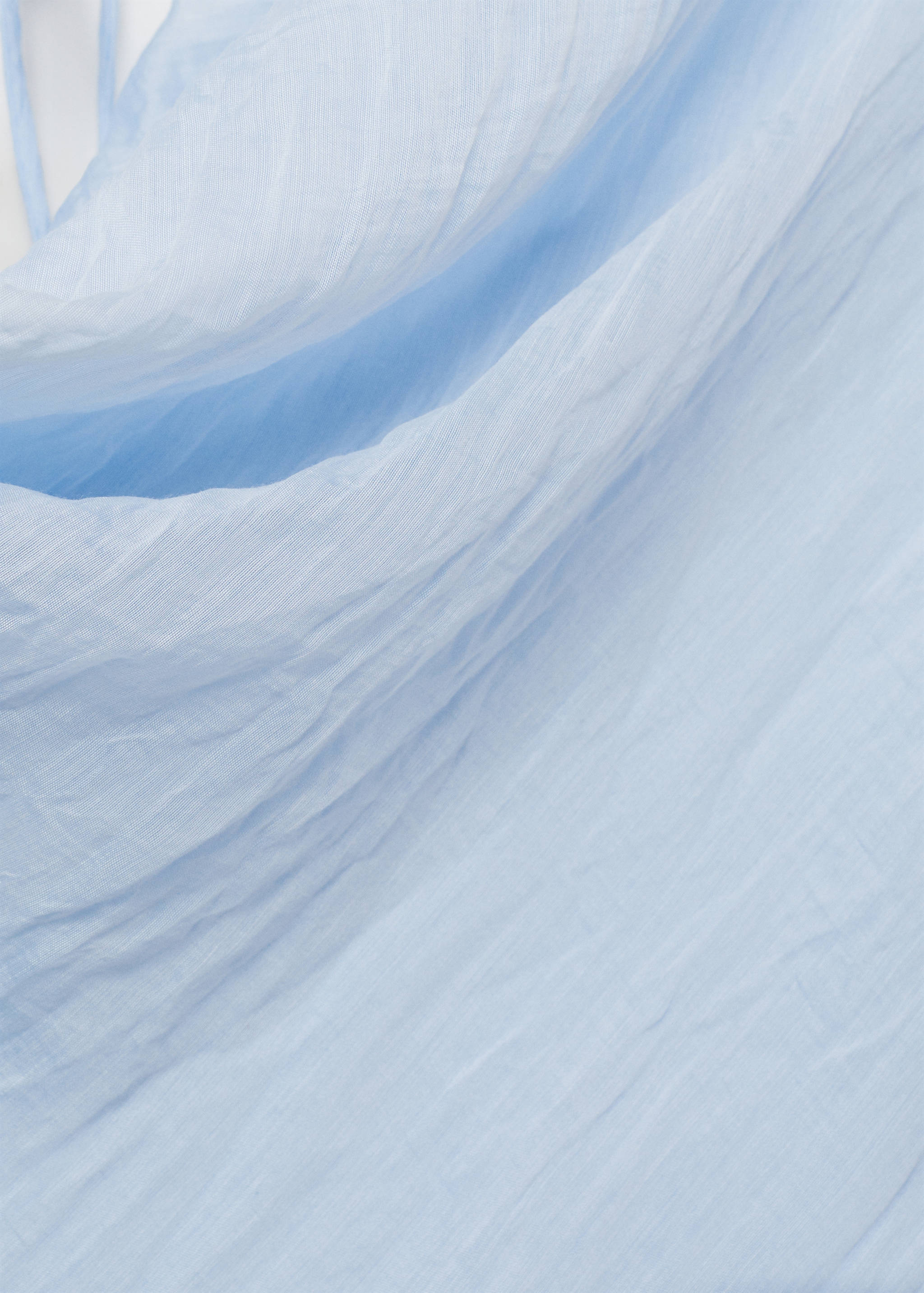 Vestido midi com decote drapeado - Pormenor do artigo 8