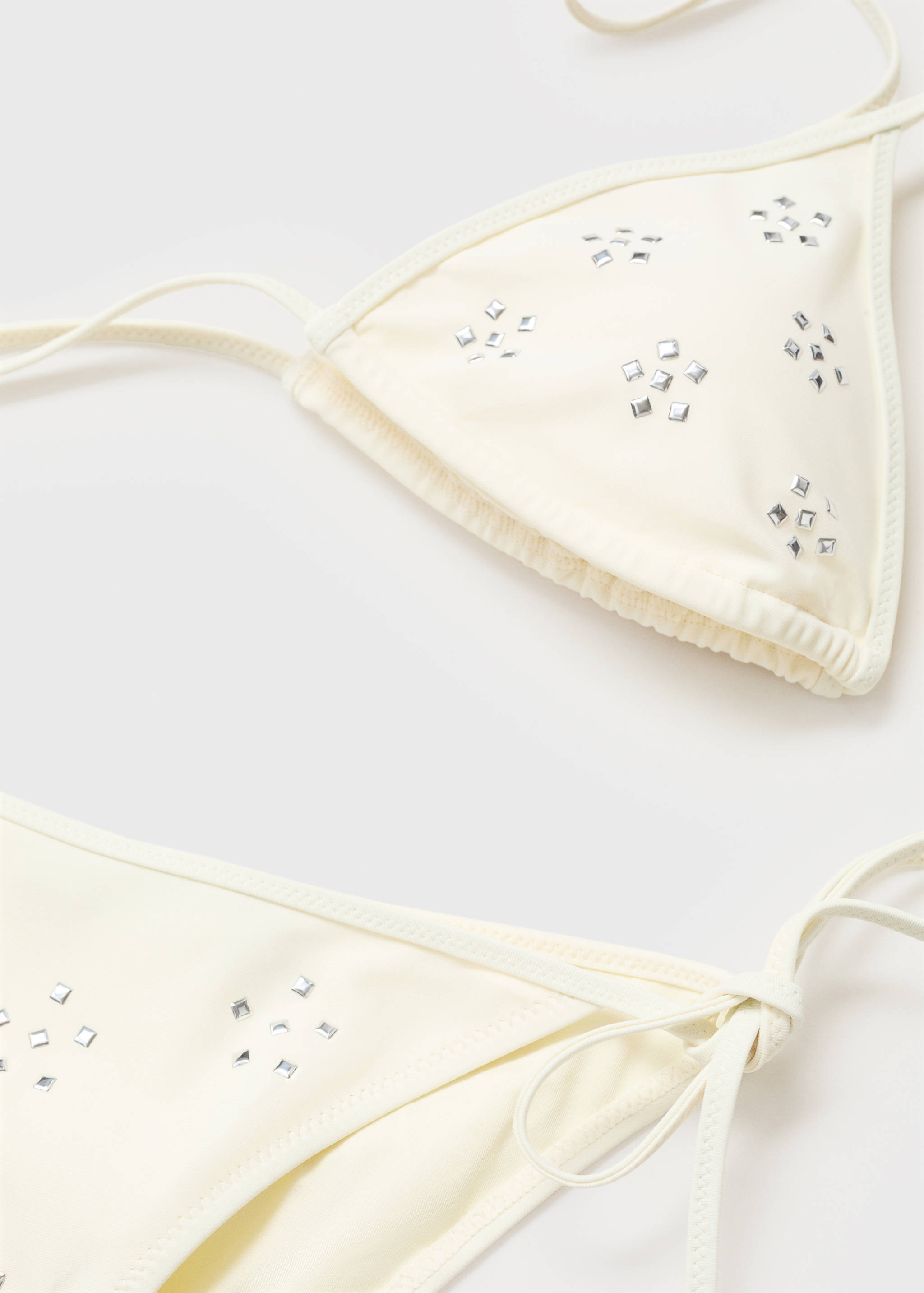 Top bikini apliques metálicos - Detalle del artículo 0