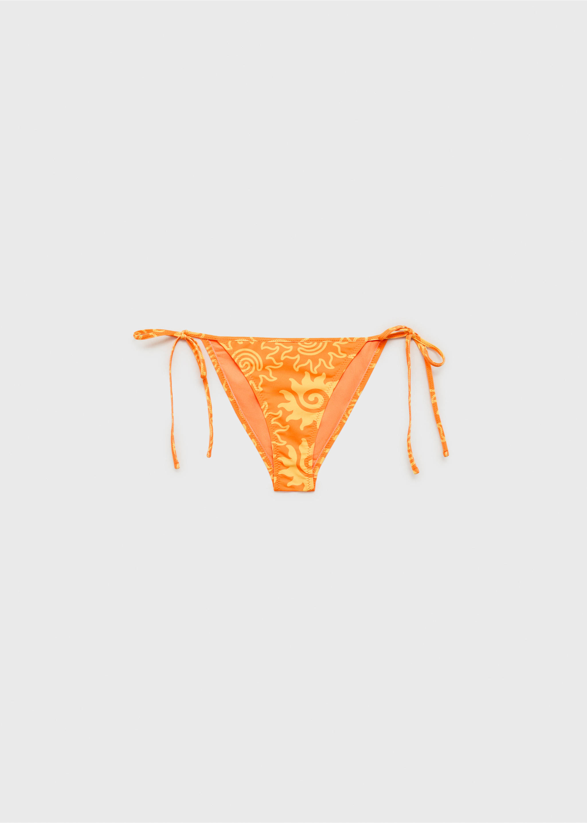 Desenli bikini altı - Modelsiz ürün, Turuncu. Ref: 87009222-00.
