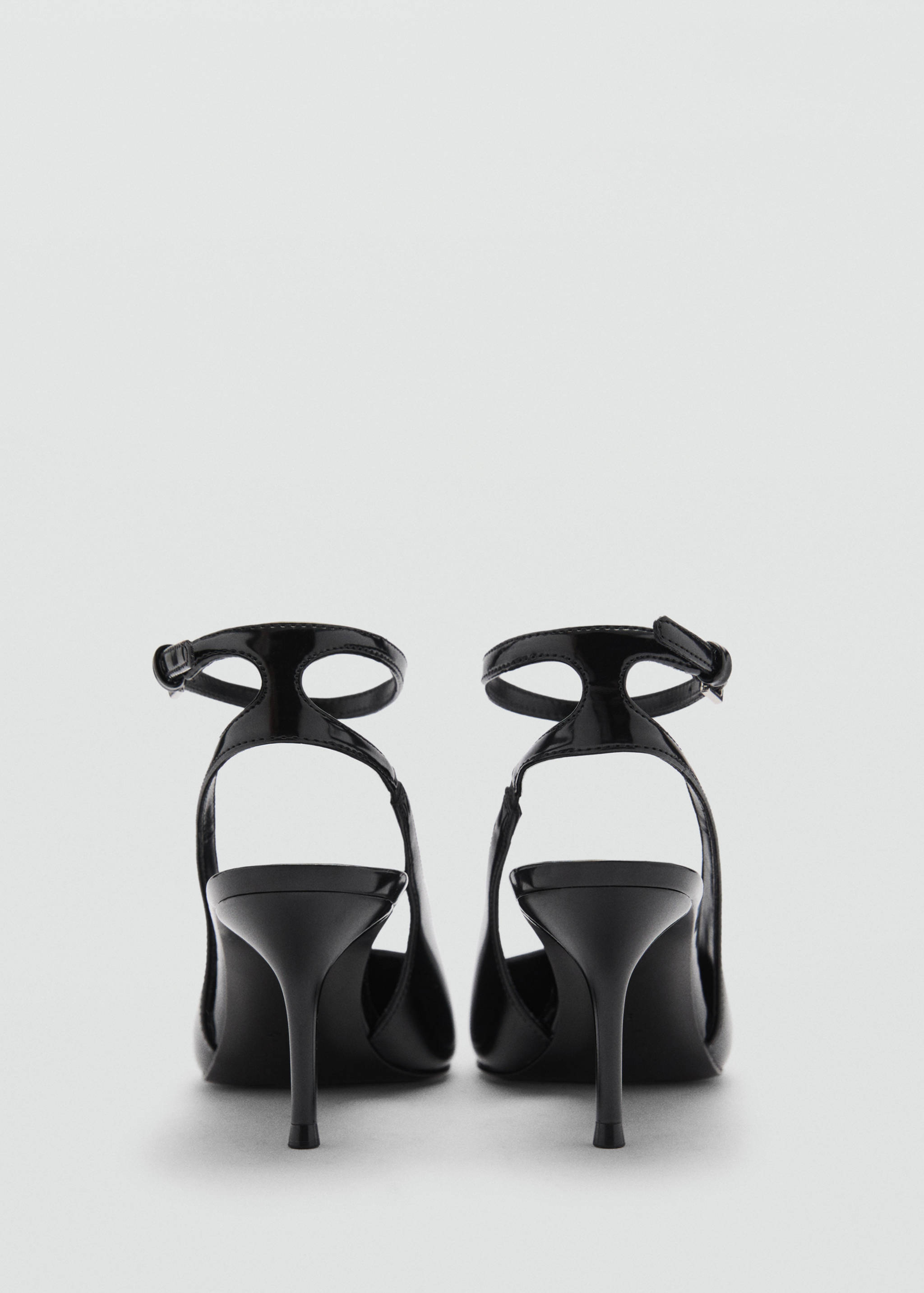 Patent-effect stiletto-heel shoes - Details of the article 2