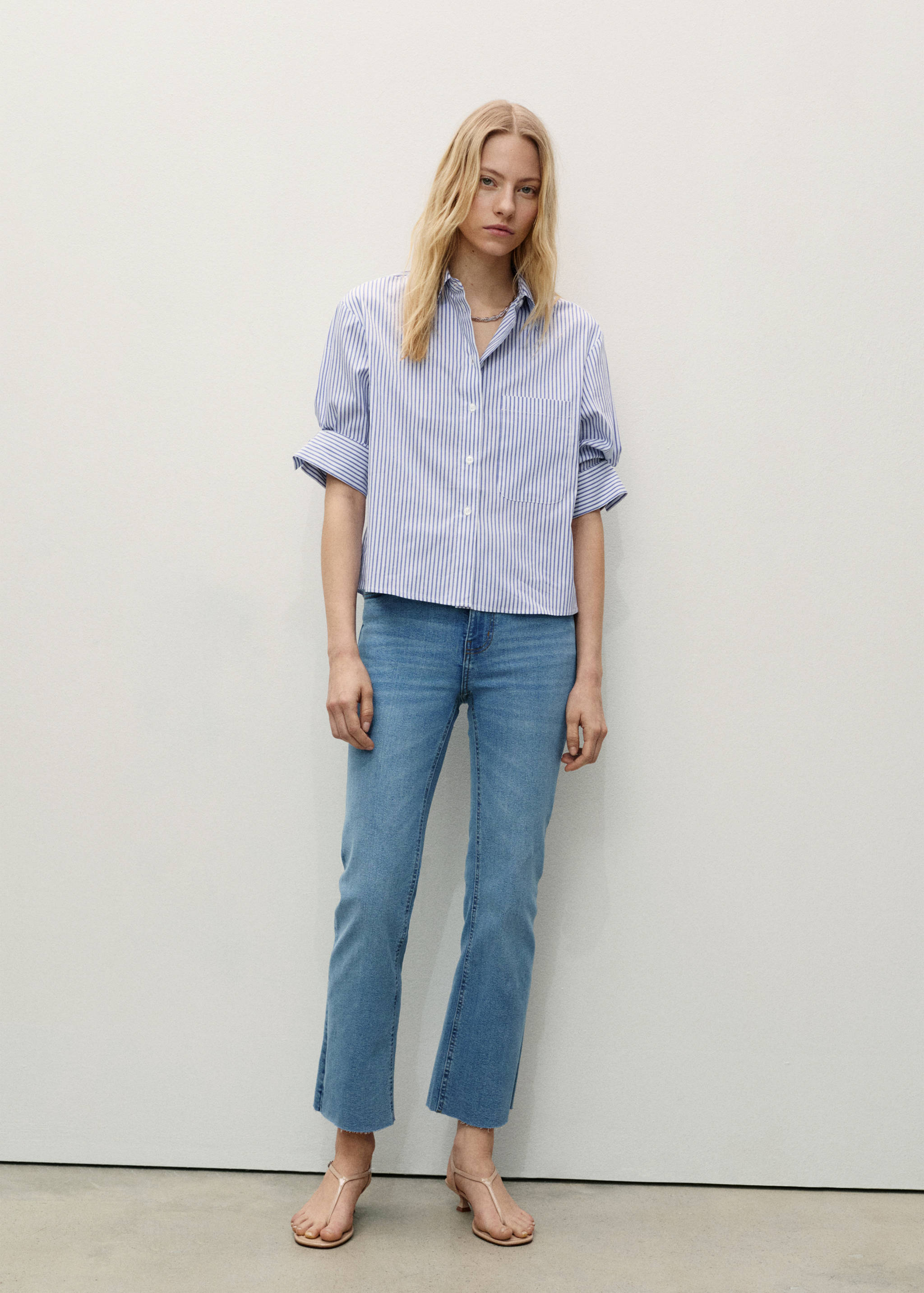 Укороченные джинсы flare Sienna - Общий план