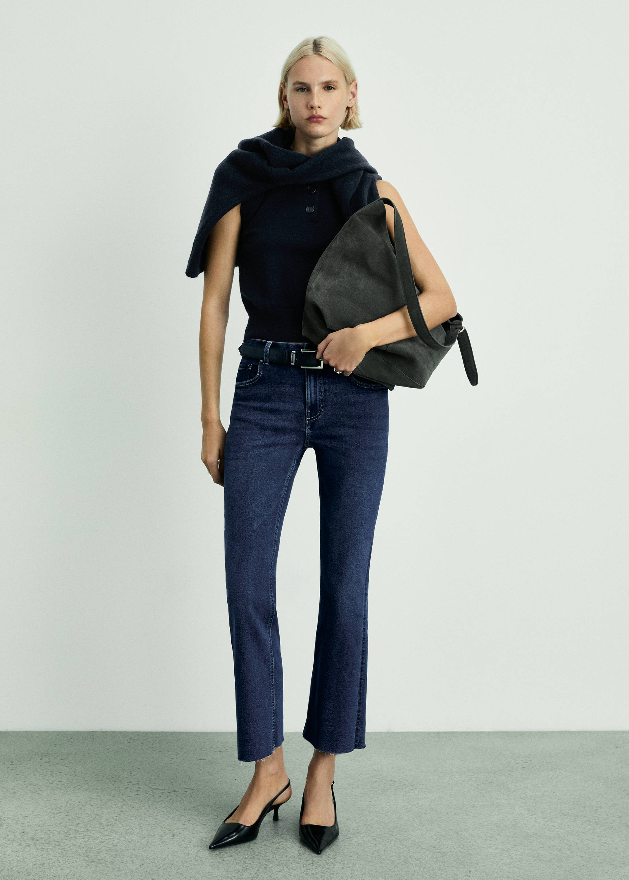 Jean Sienna flare crop - Plan général