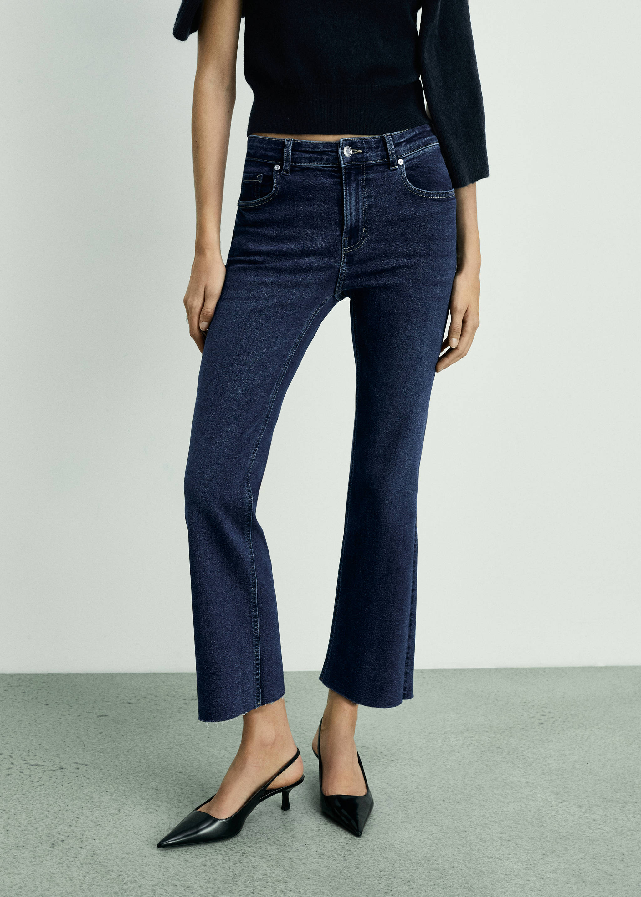 Jean Sienna flare crop - Plan moyen