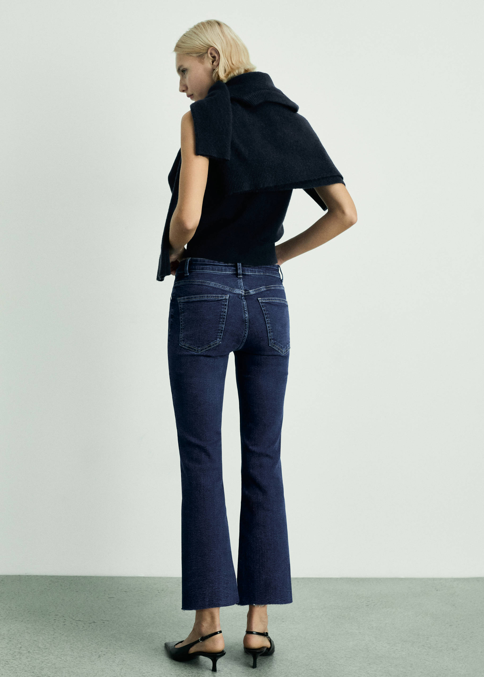 Jean Sienna flare crop - Verso de l’article