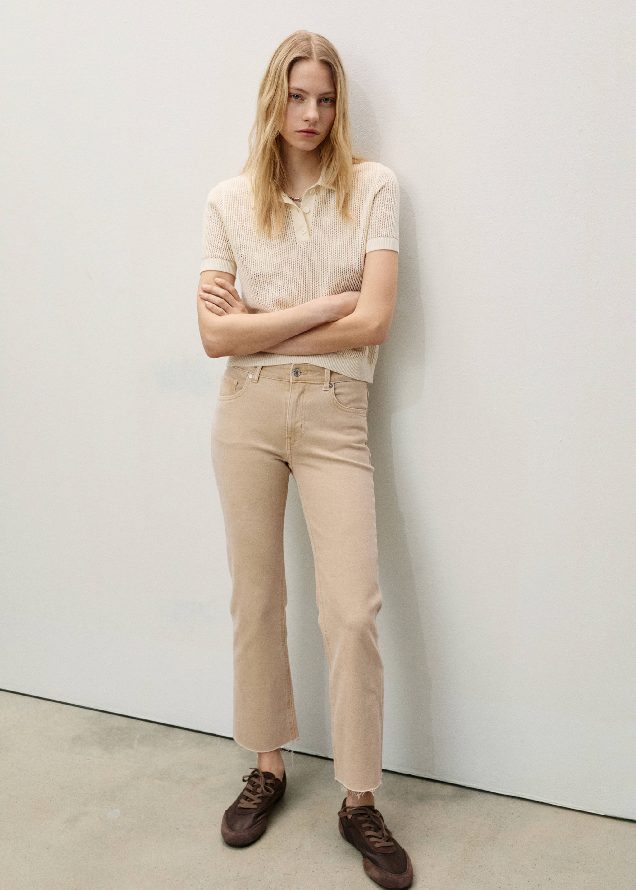 Укороченные джинсы flare Sienna - Общий план