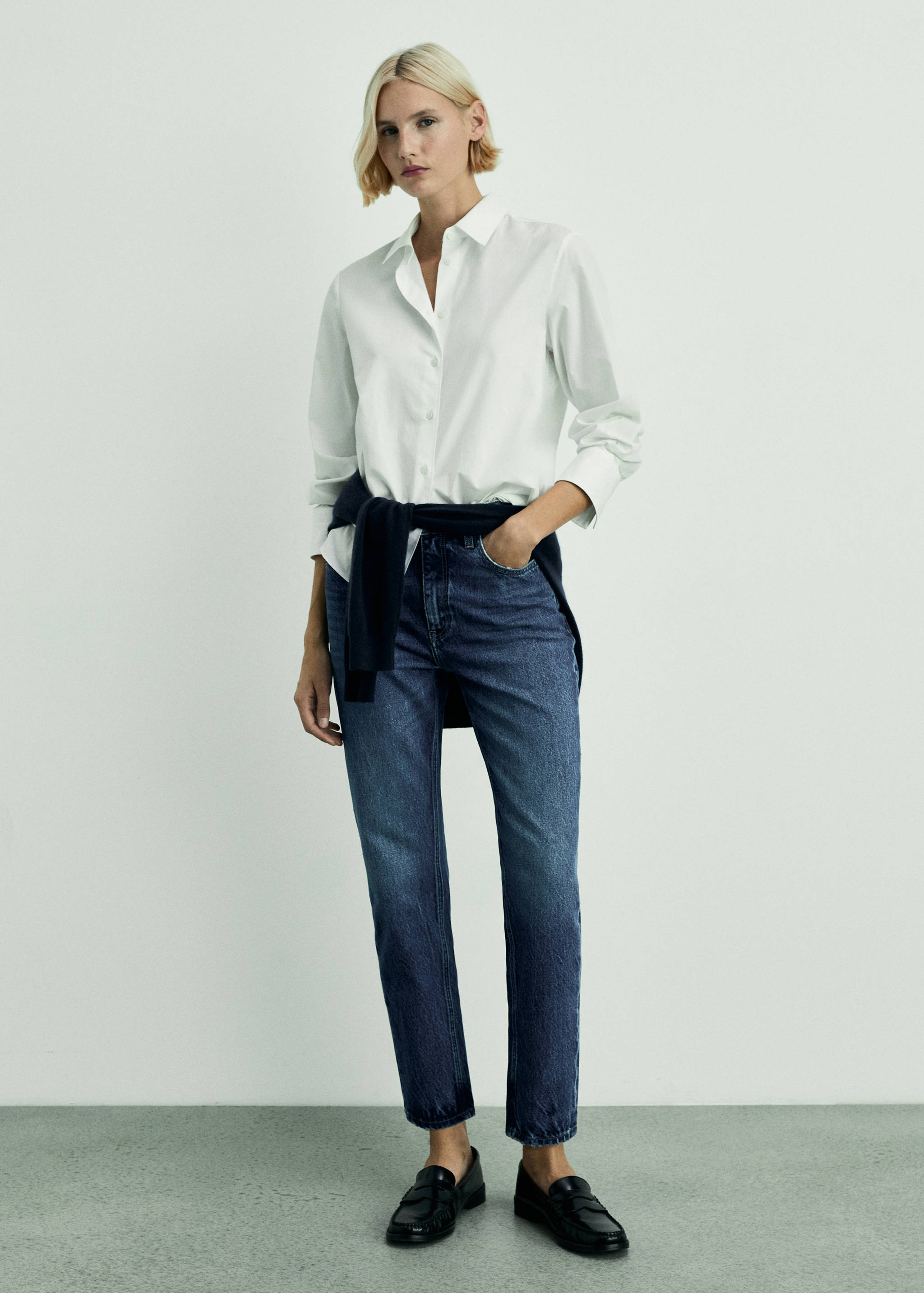 Jeans Mom2000 mom tiro alto - Plano general