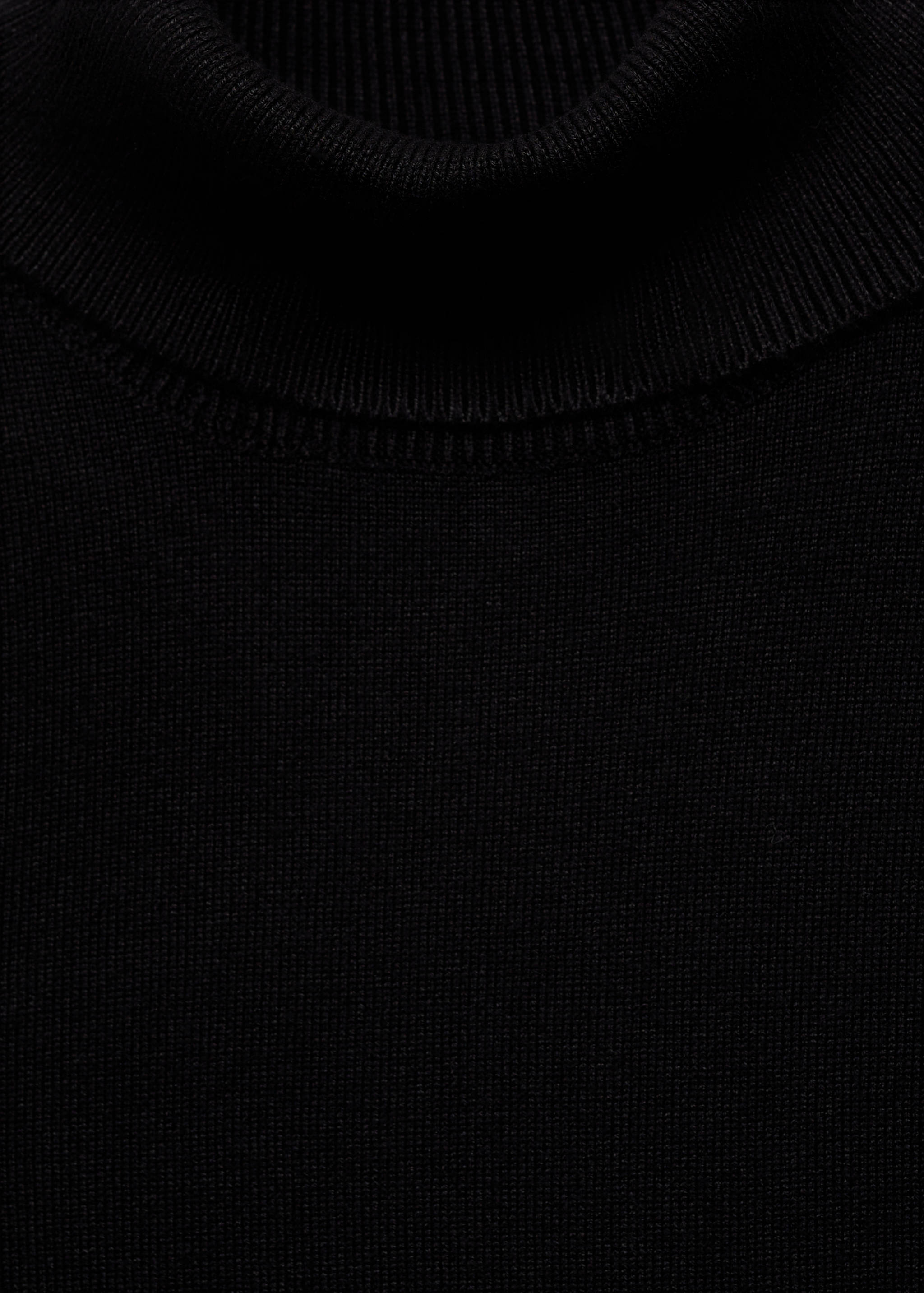 Asymmetrical sweater with shoulder opening - Details of the article 0