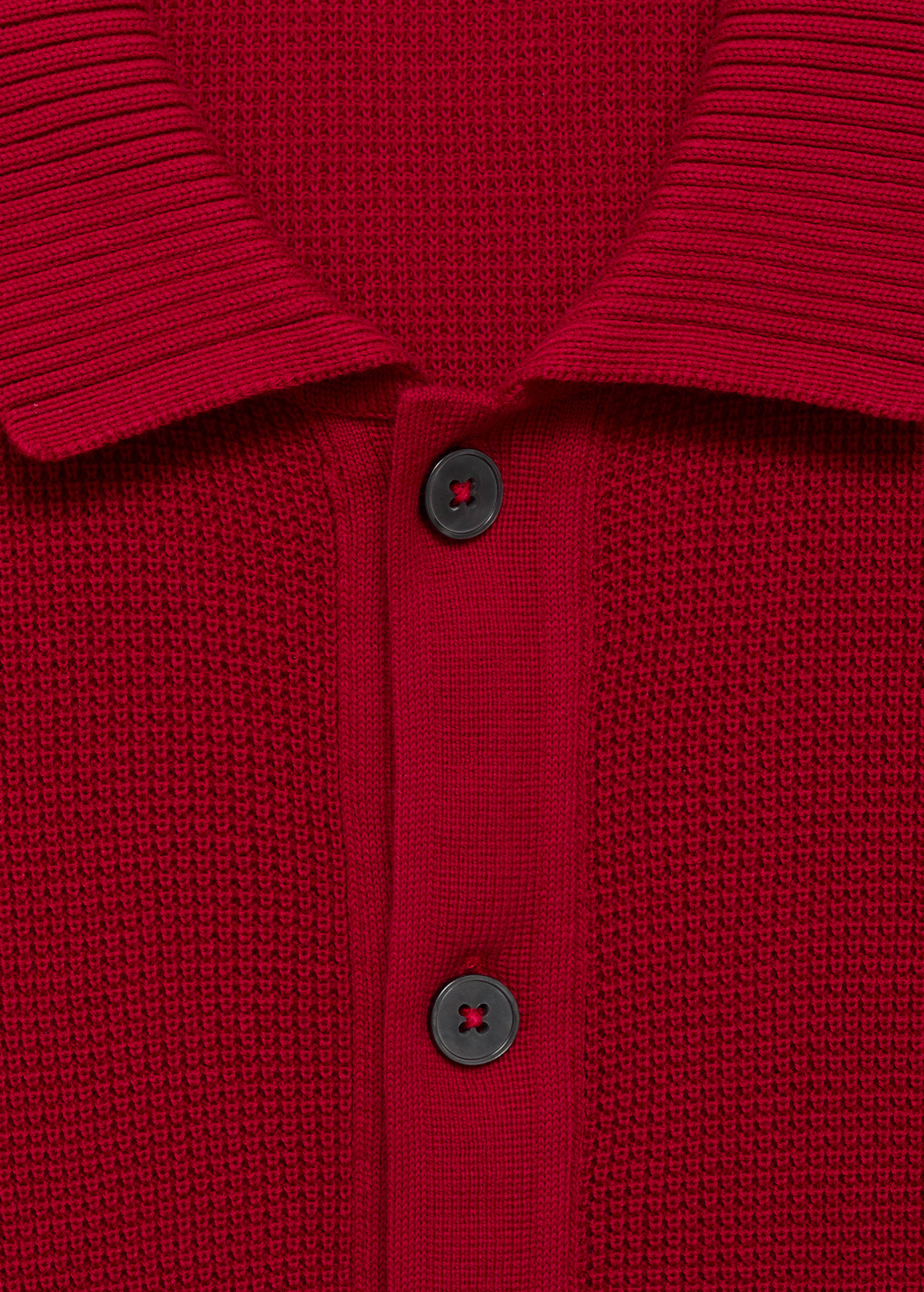 100% cotton knitted polo shirt - Details of the article 8