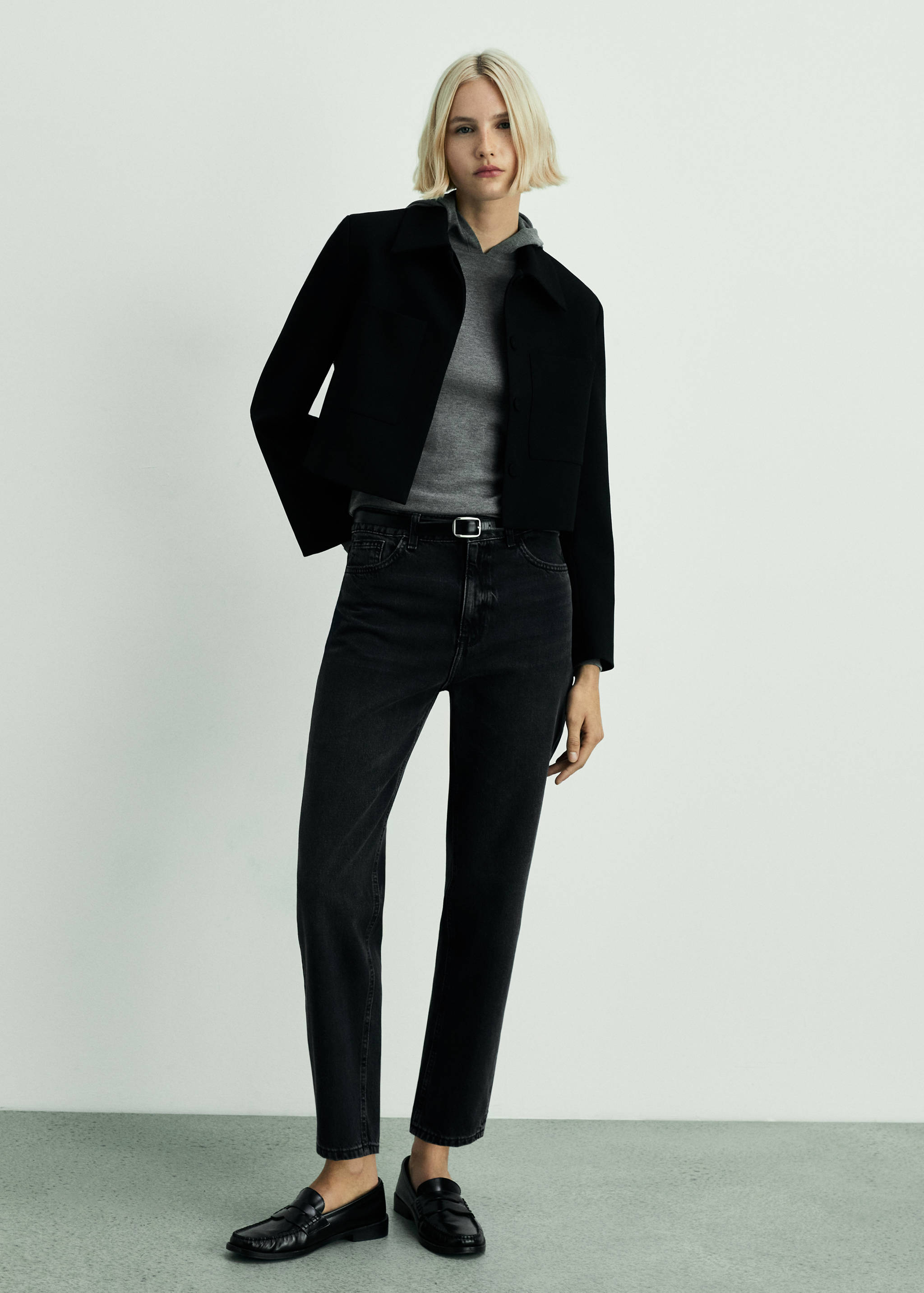 Jeans Mom2000 mom tiro alto - Plano general