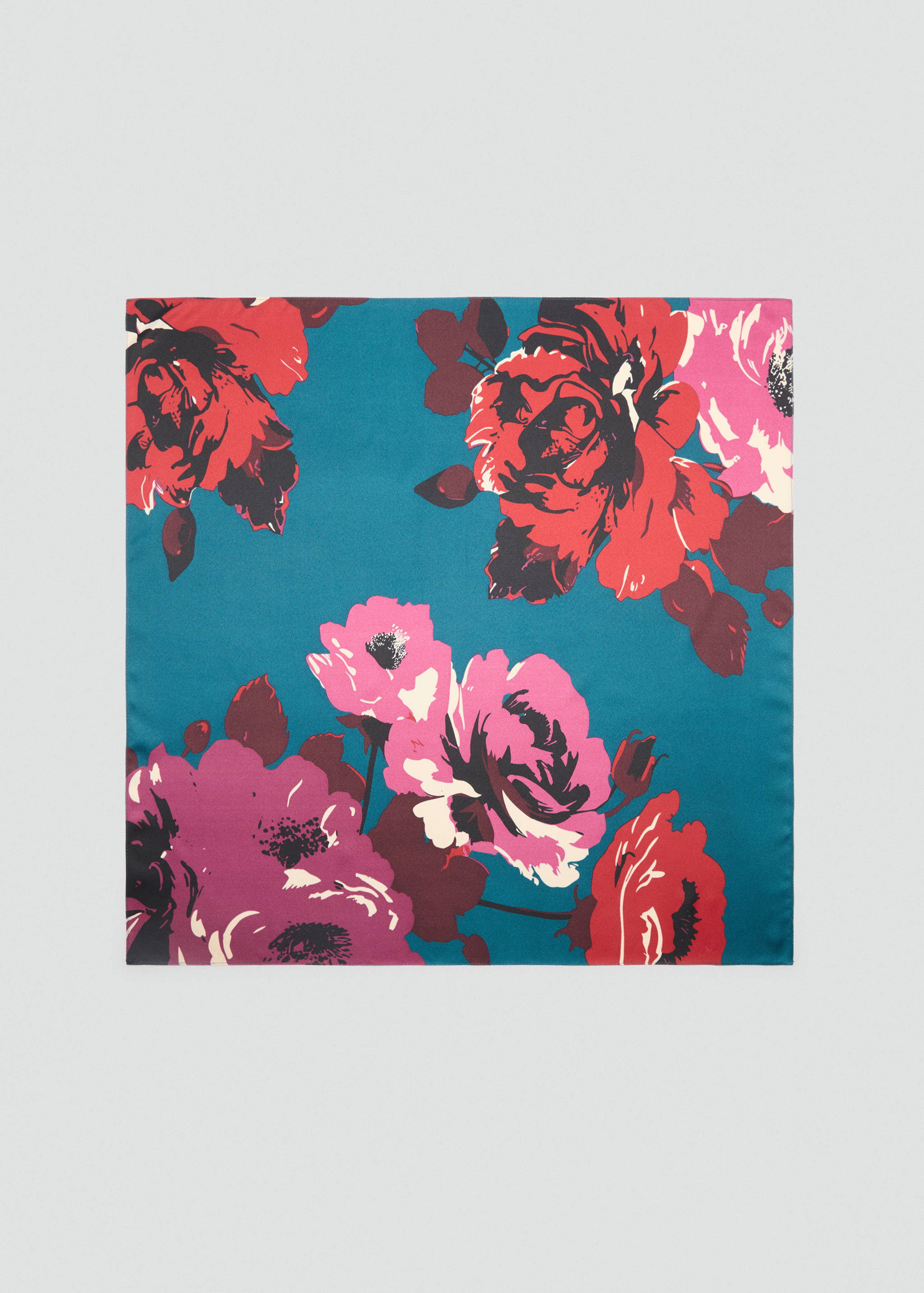 Floral print scarf - Article without model