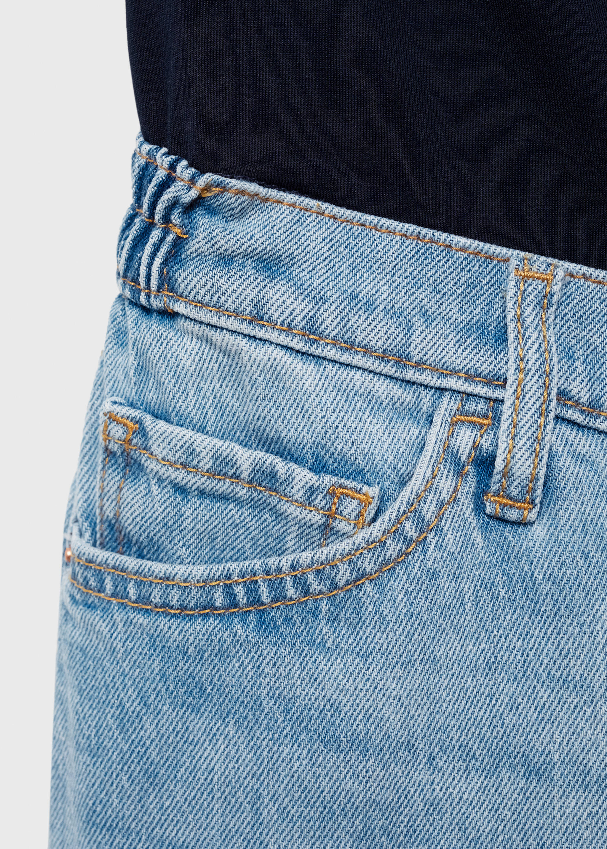 Maternity Straight Jeans - Details of the article 0
