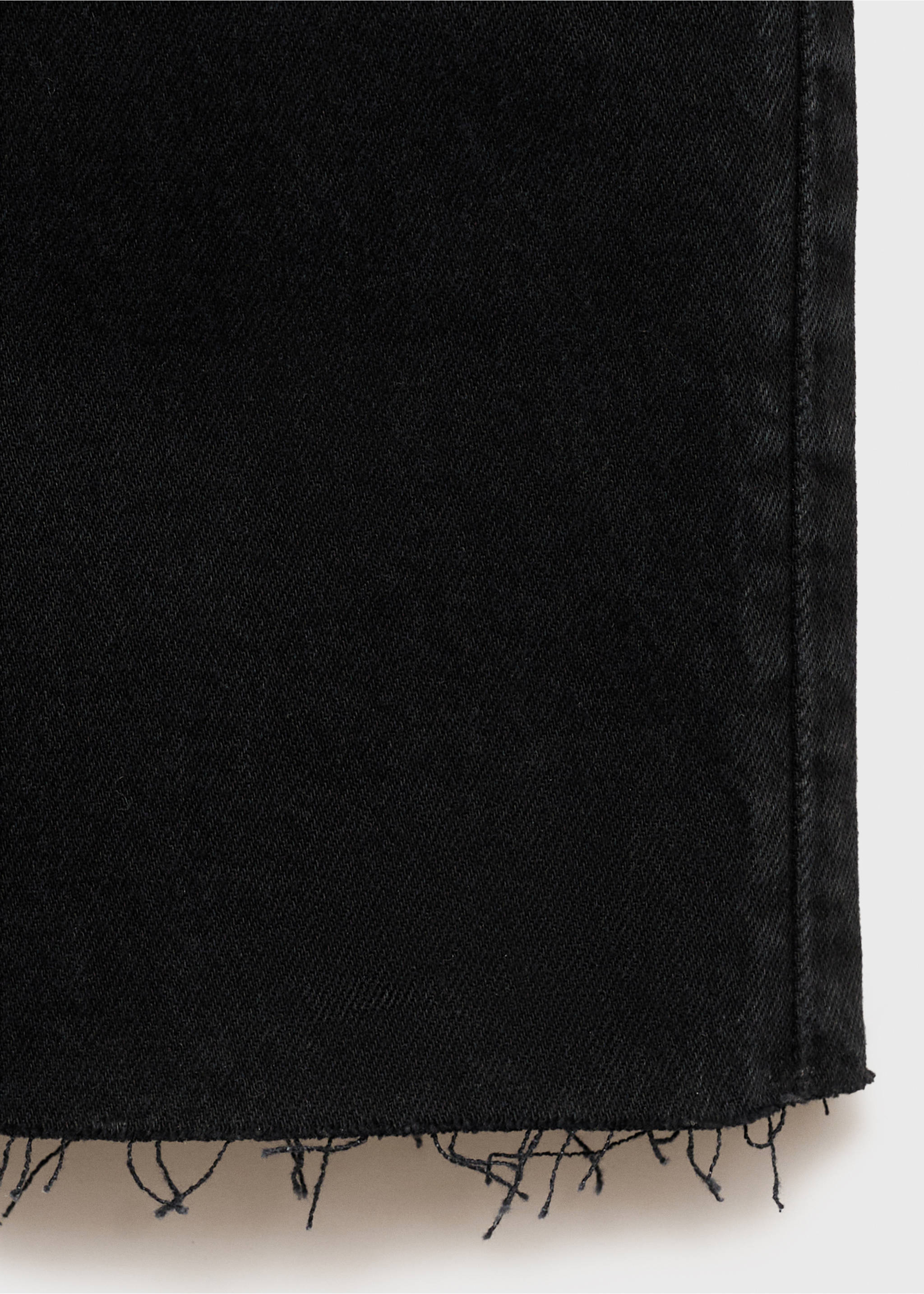 Jean de grossesse wideleg - Détail de l'article 0, Black denim. Ref: 87010266-00.