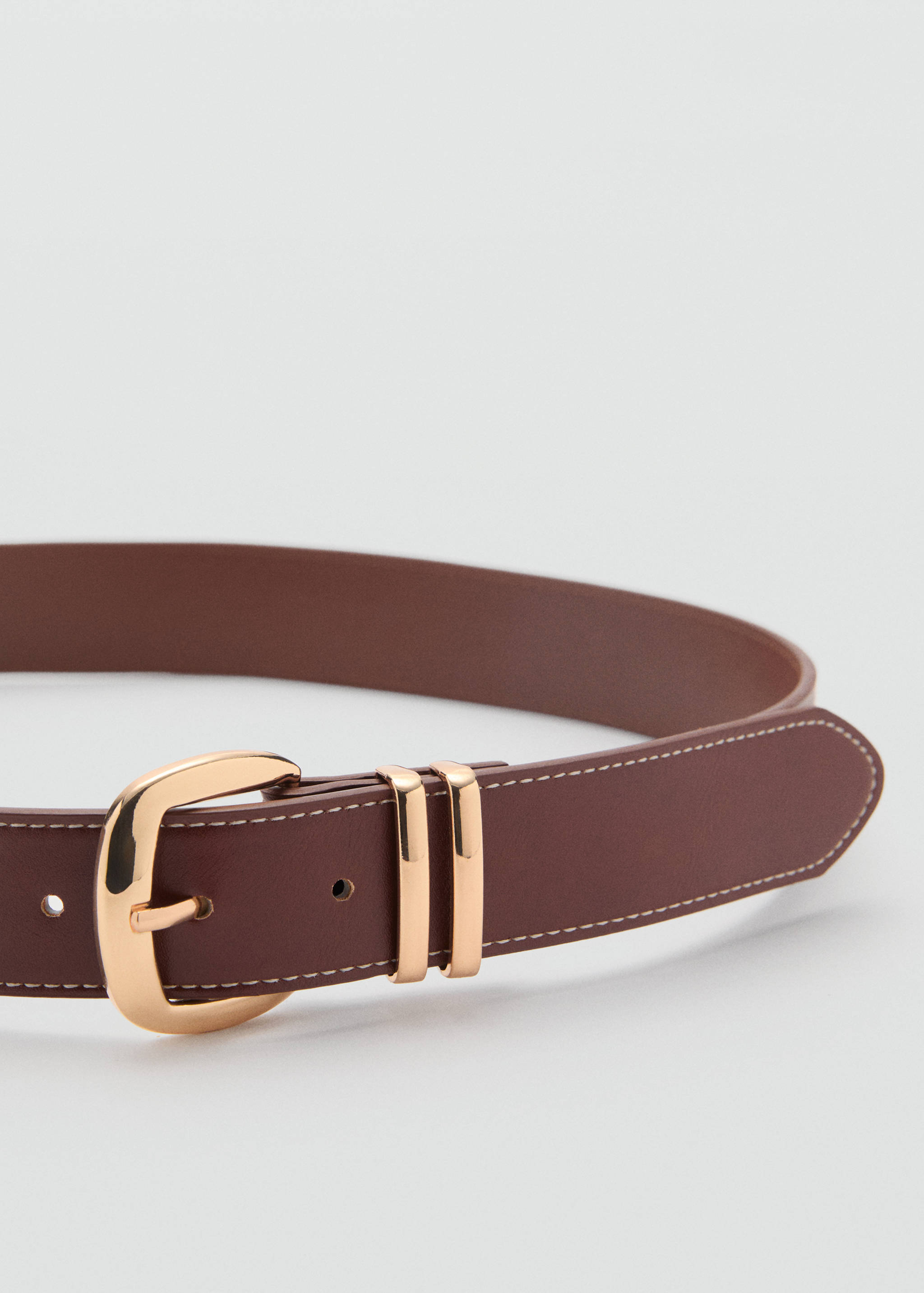 Cinturón hebilla metálica - Plano medio