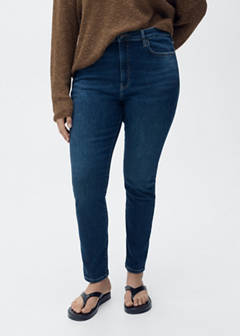 High-rise skinny jeans — Dark Blue 8