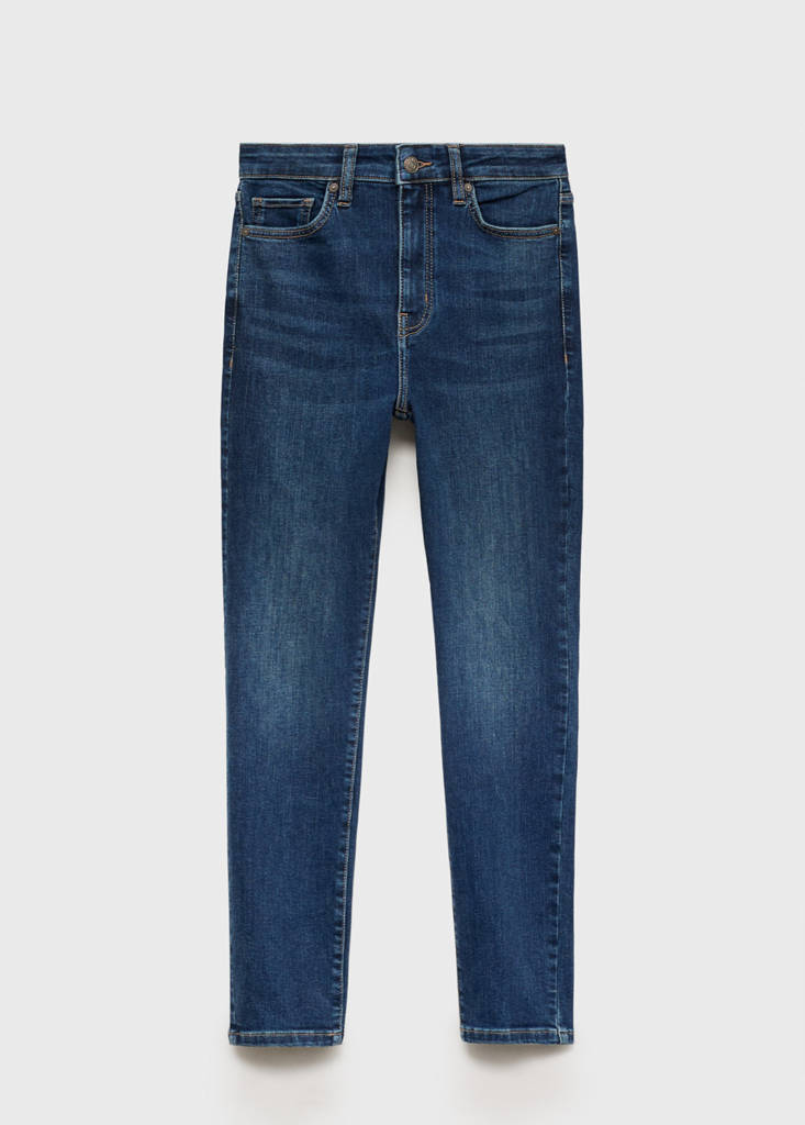 High-rise skinny jeans — Dark Blue
