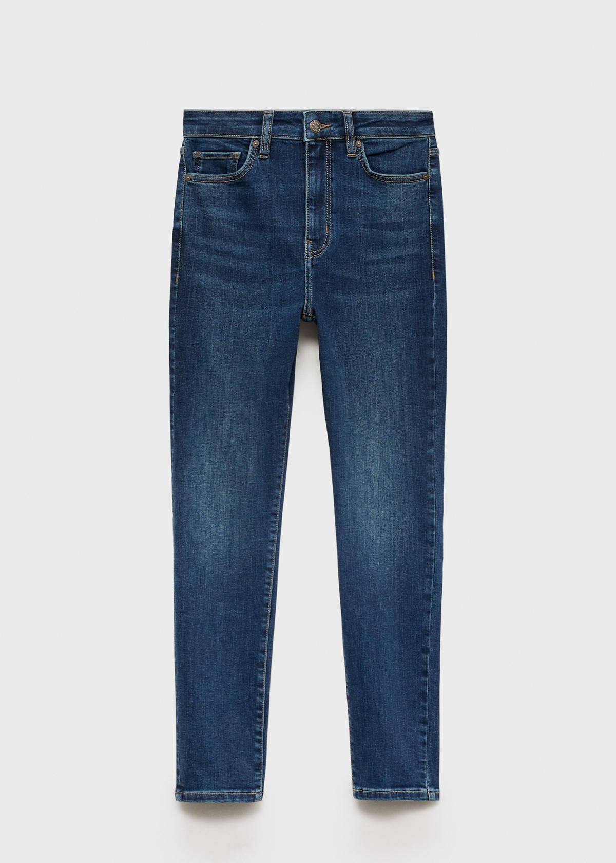 High-rise skinny jeans — Dark Blue
