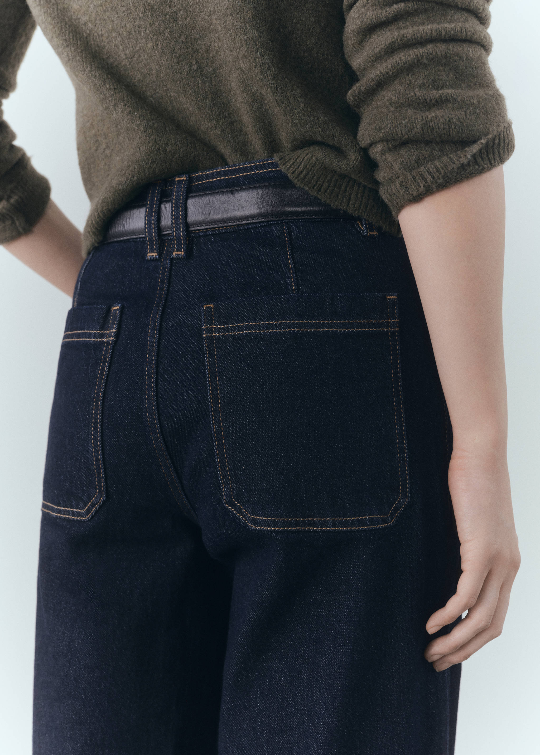Jeans Catherin culotte rinse wash - Detalle del artículo 3
