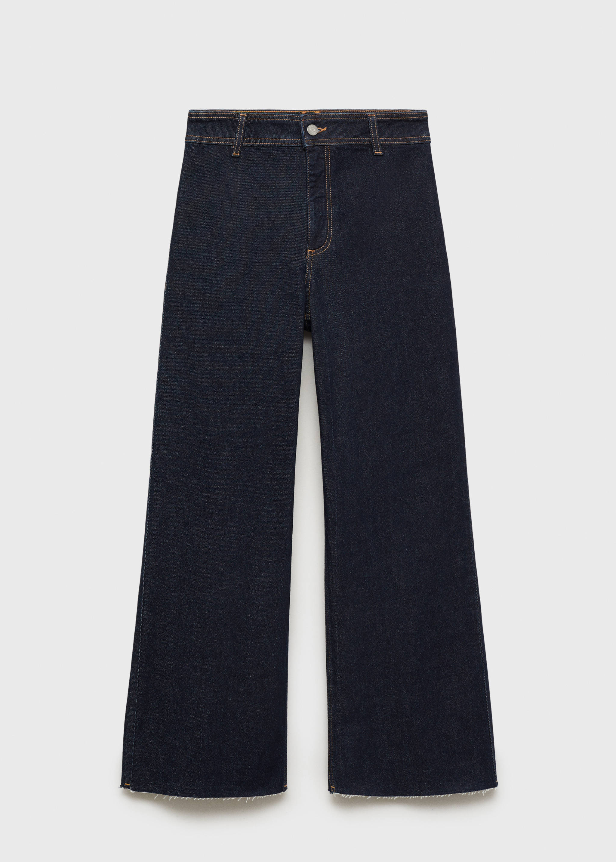 Catherin rinse-wash culotte jeans - Article without model