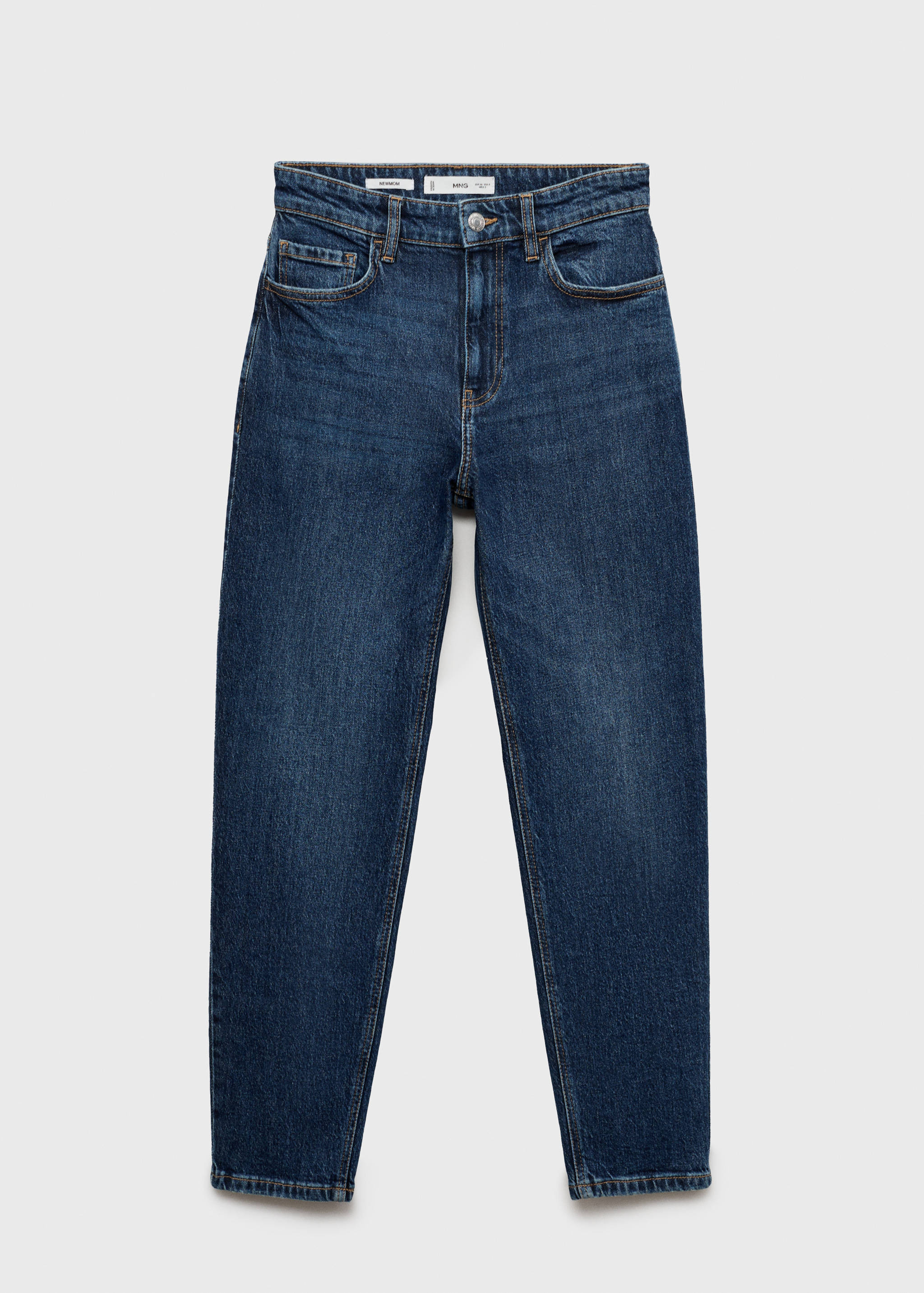 Jeans Newmom confort tiro alto - Artículo sin modelo