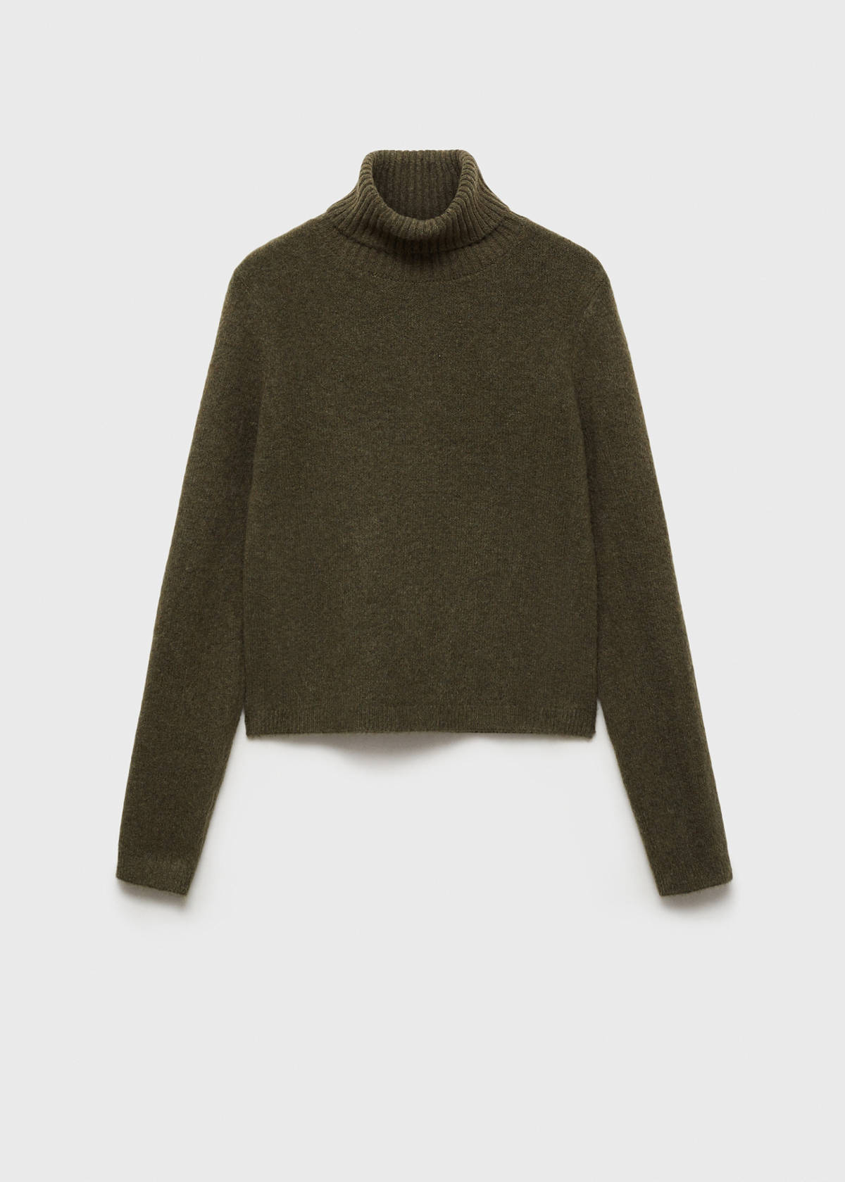 Turtle neck sweater — Khaki