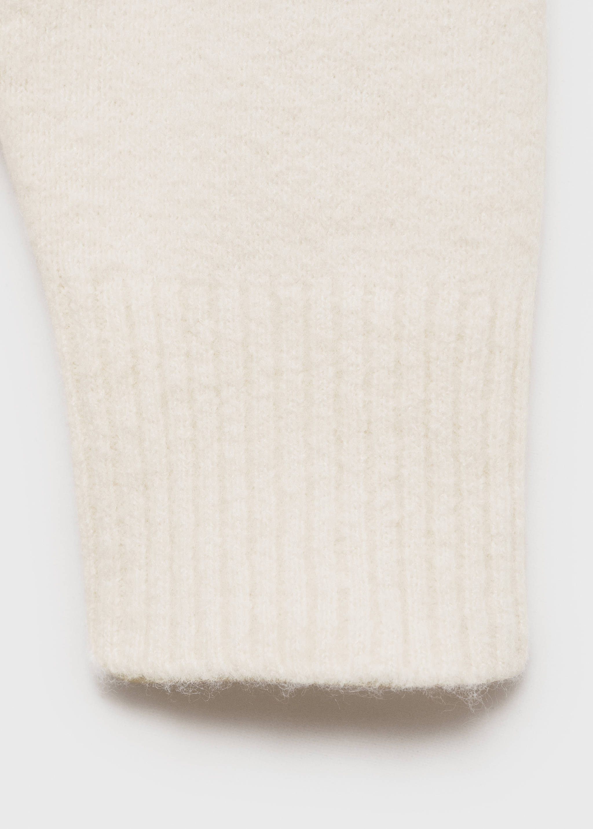 Oversized V-neck sweater - Details of the article 0