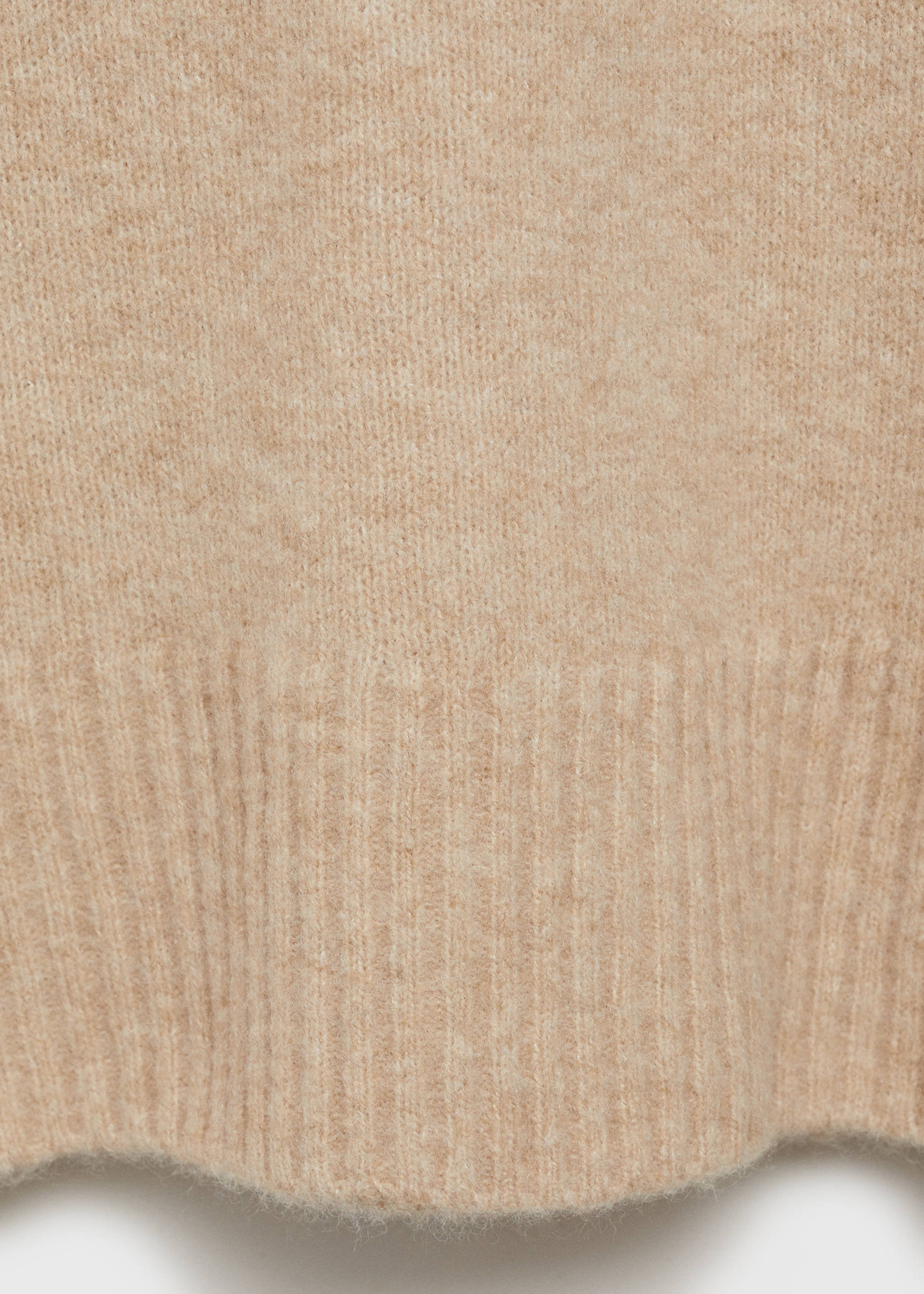 Oversized V-neck sweater - Details of the article 0