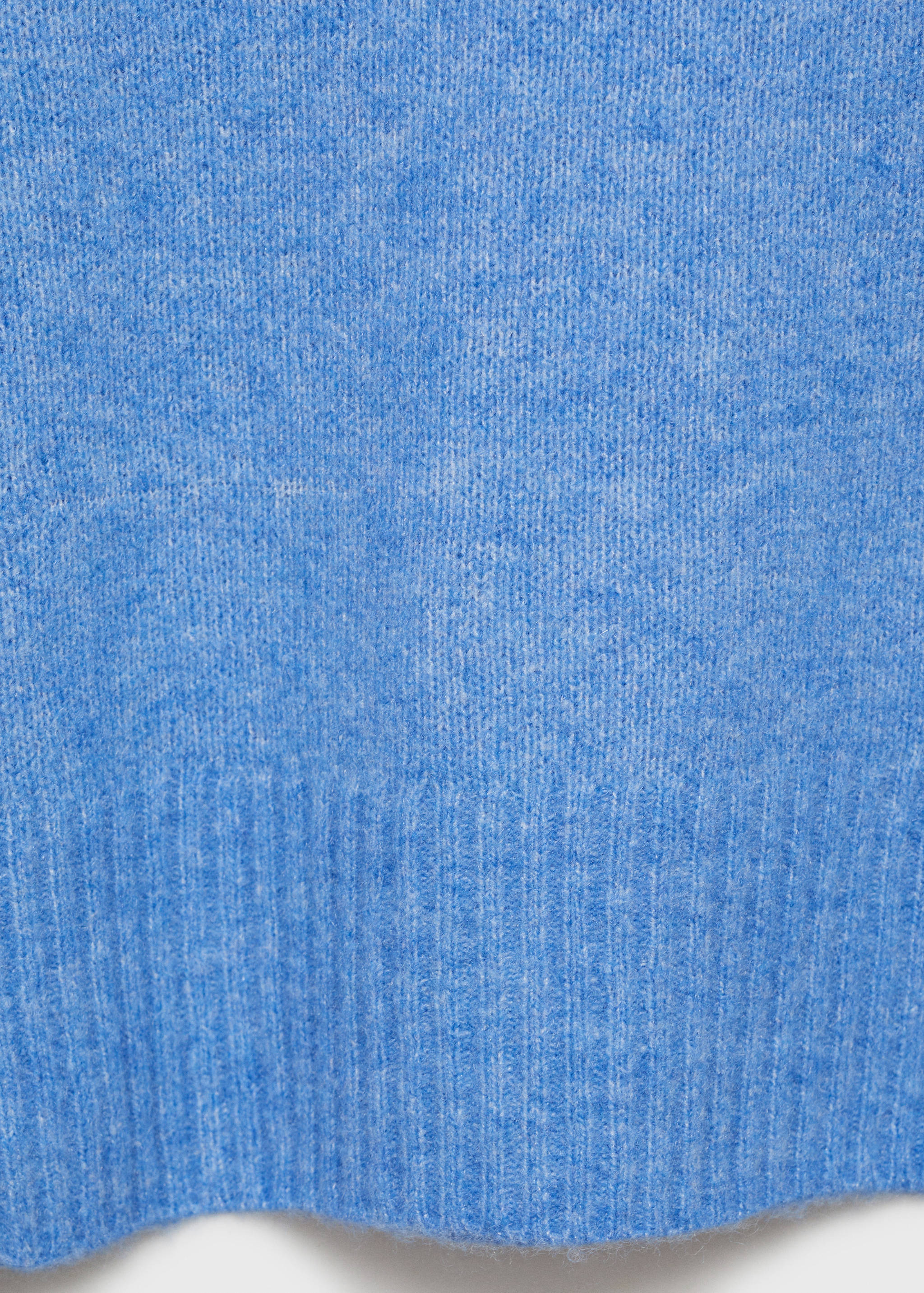 Oversized V-neck sweater - Details of the article 0