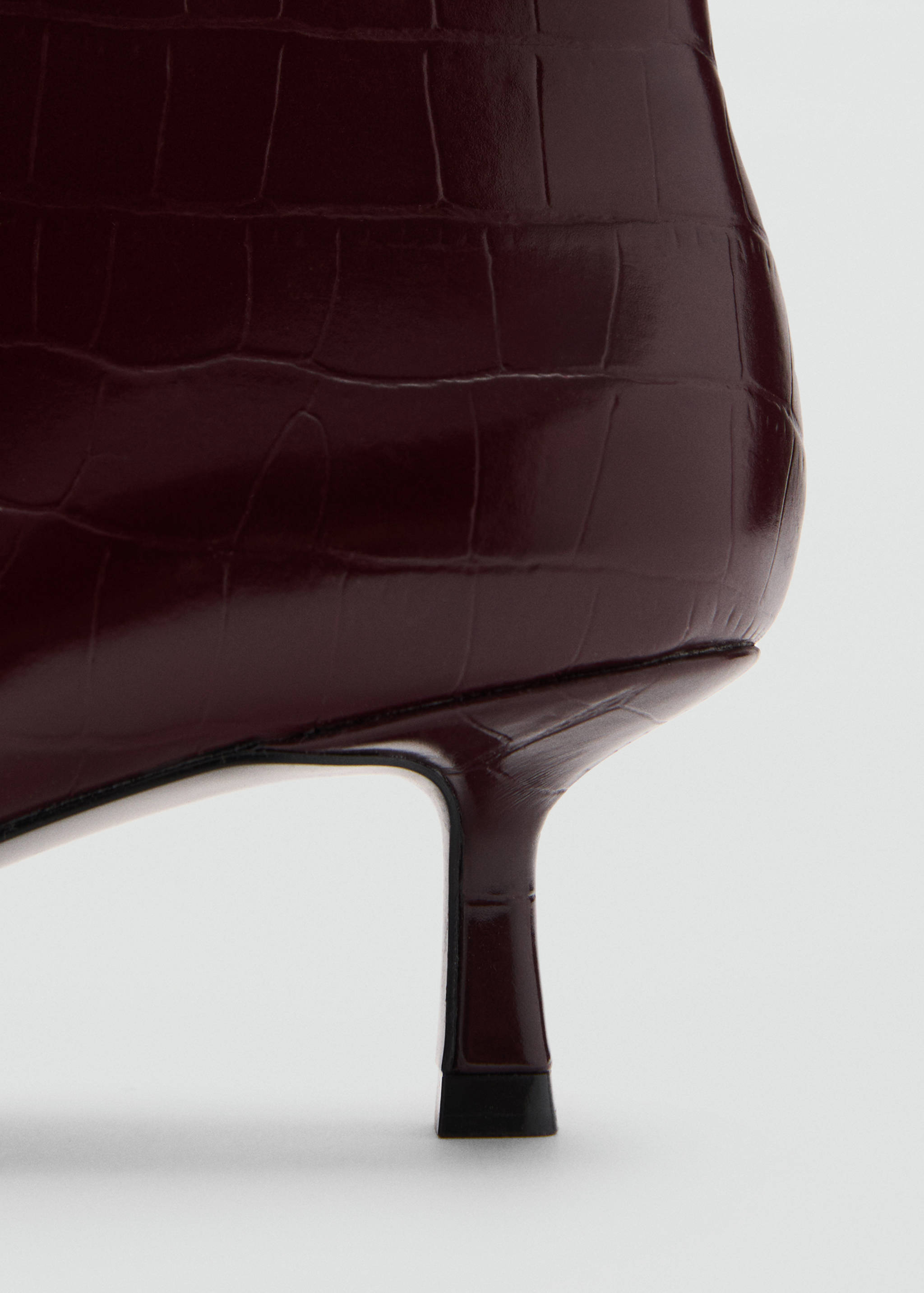 Kitten-heel coco boots - Details of the article 1