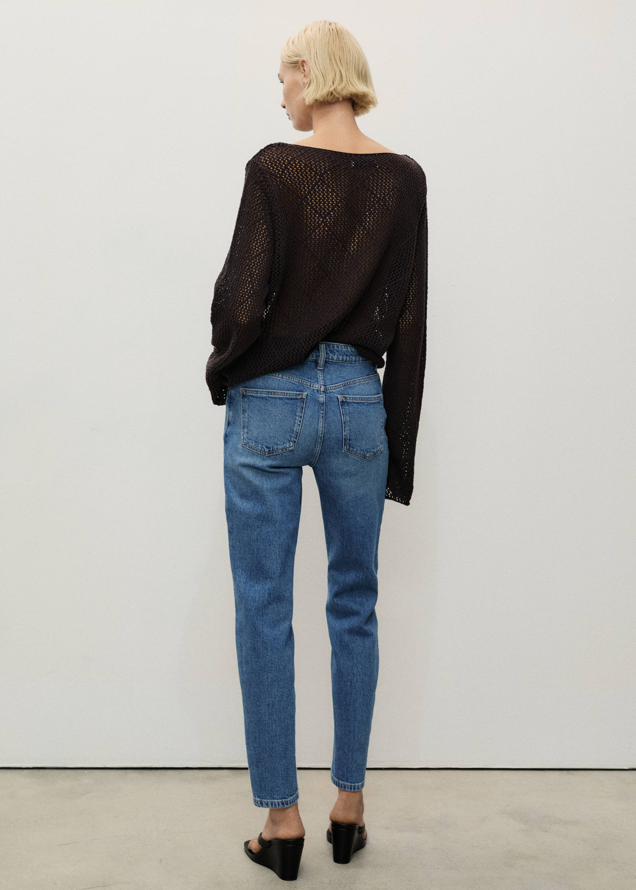 Newmom comfort high-rise jeans - Reverse of the article