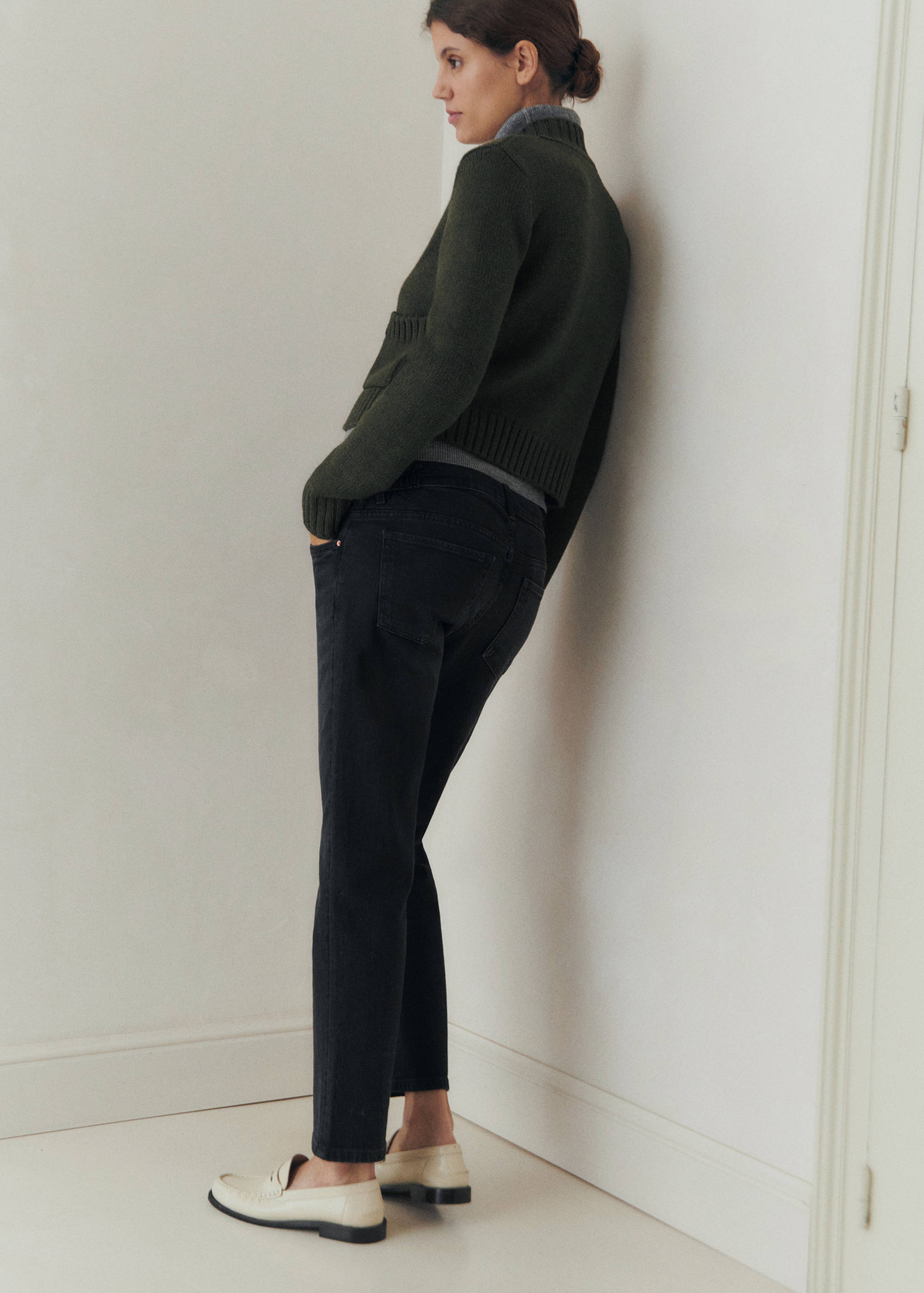 Jean de grossesse flare - Plan général